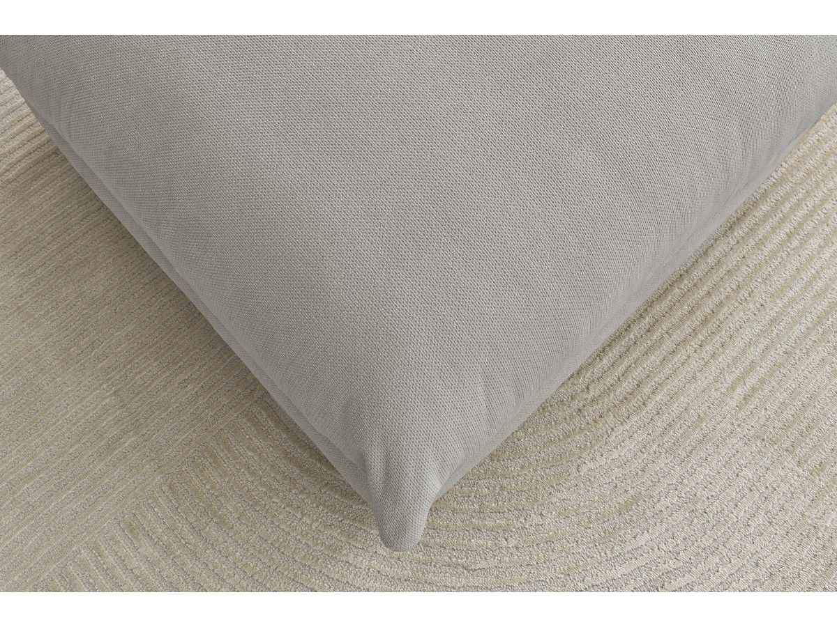 Bobochic Ernest Pouf Stoff Hellgrau