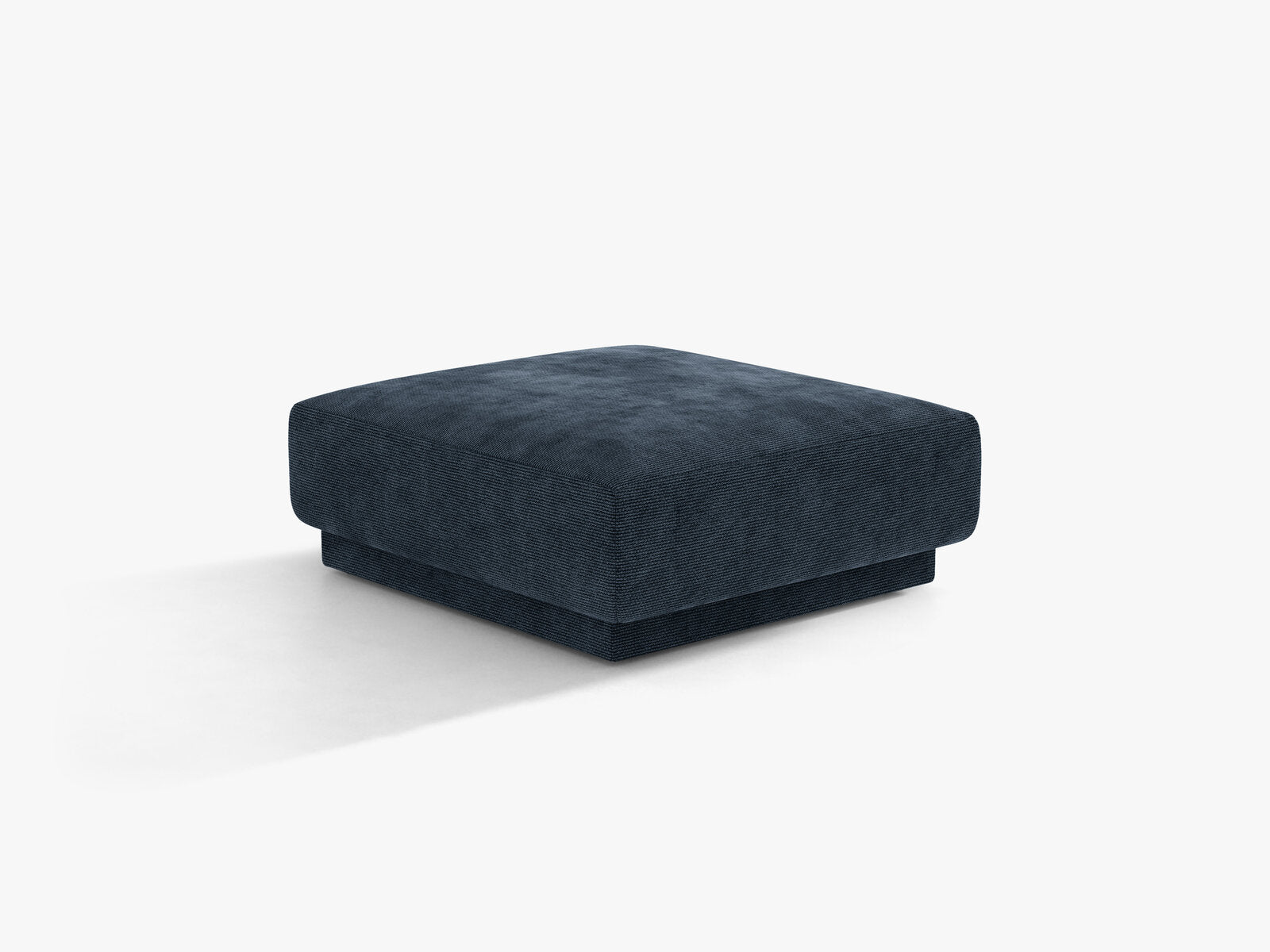 Micadoni Hocker Miley 1-Sitzer Chenille Haga Königsblau