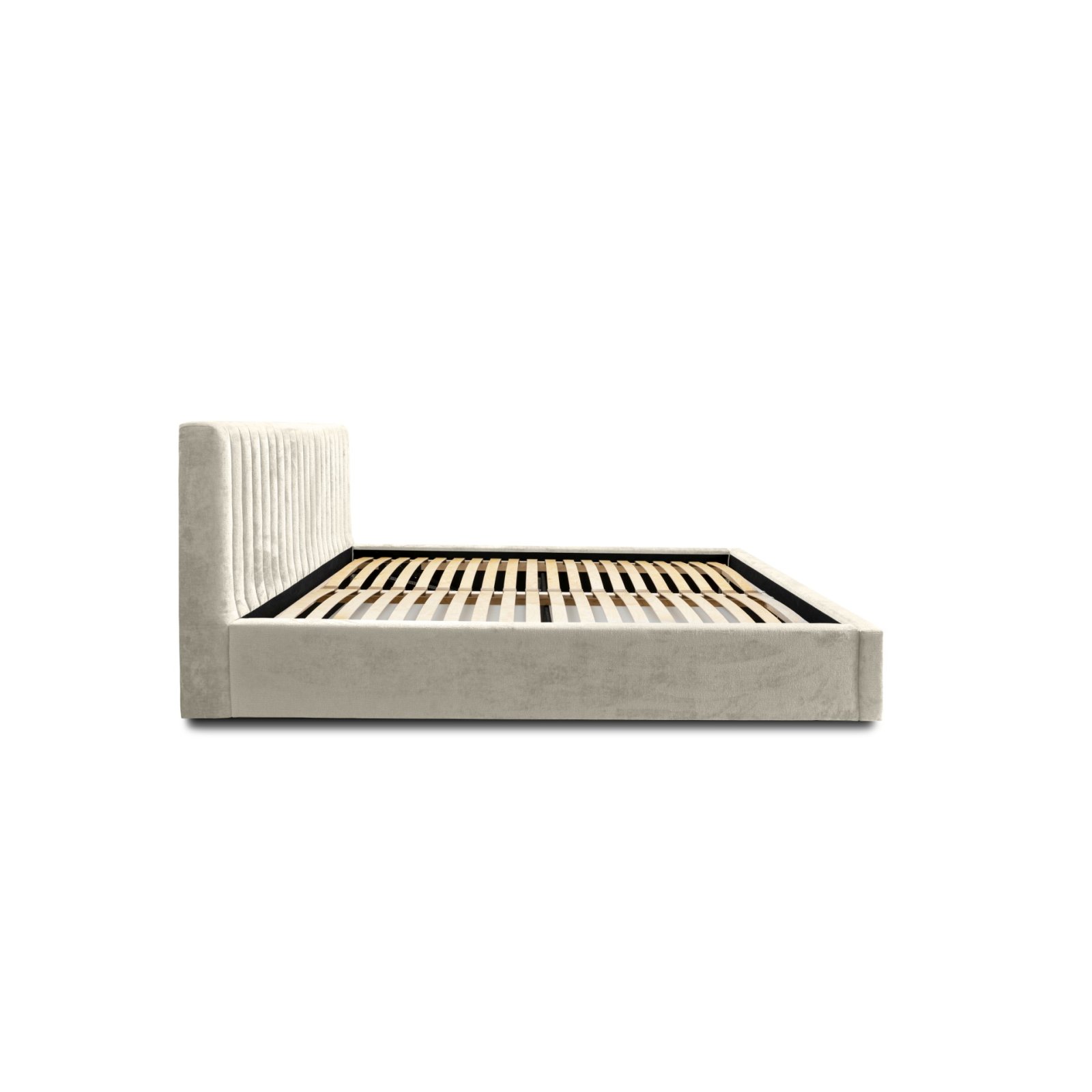 Polsterbett Velo-I Chenille 140x200 mit Holzrahmen Perfect Harmony 01