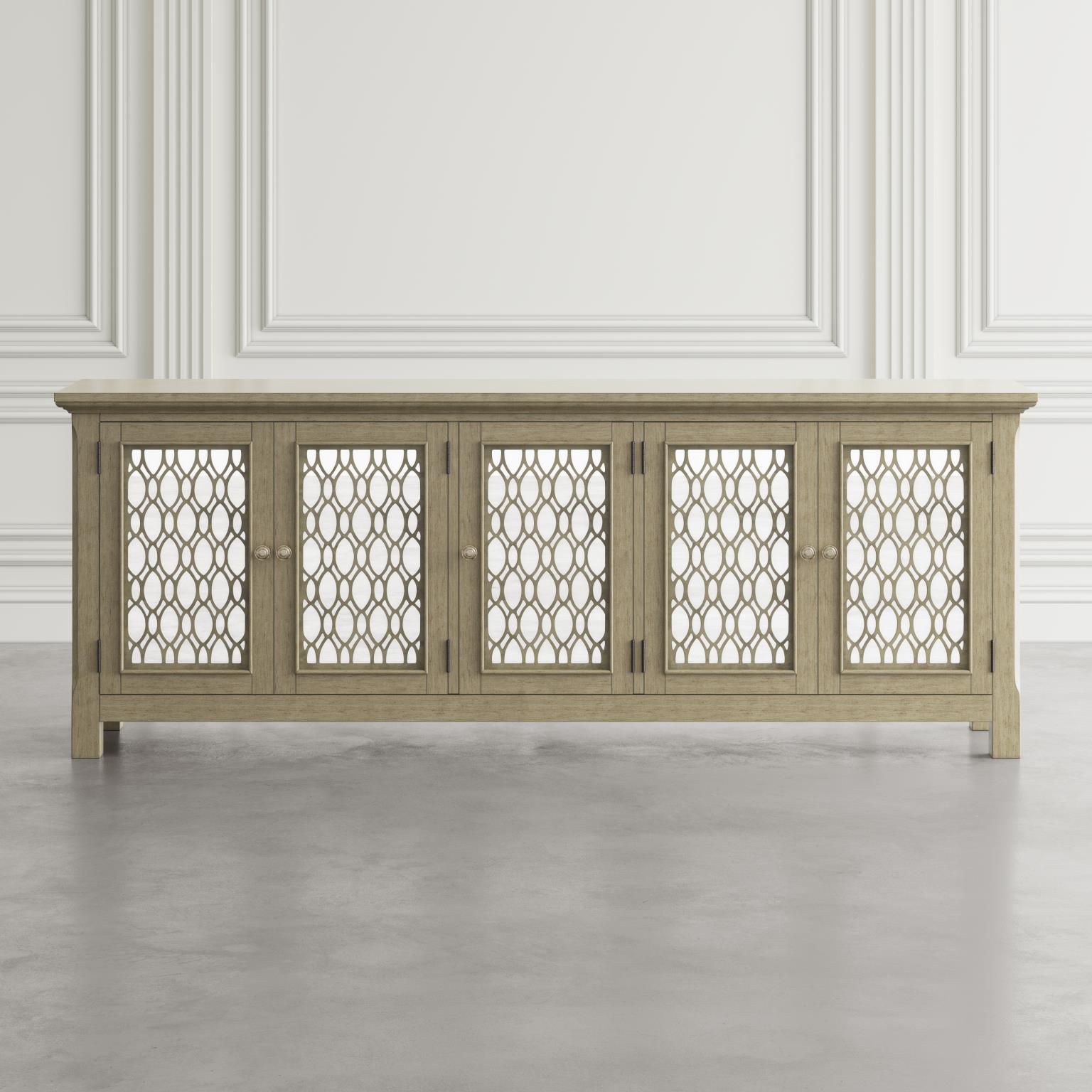 Livin Hill Kommode 5-türig Avola Gold, silberbraun AV2250-86