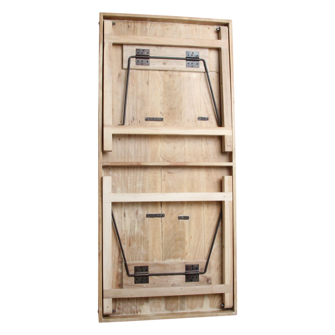 Raw Materials Klappbarer Esstisch Kalkwaschung 165x75x76cm