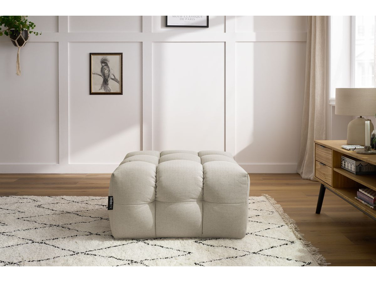 Bobochic Cloud Pouf Stoff Beige