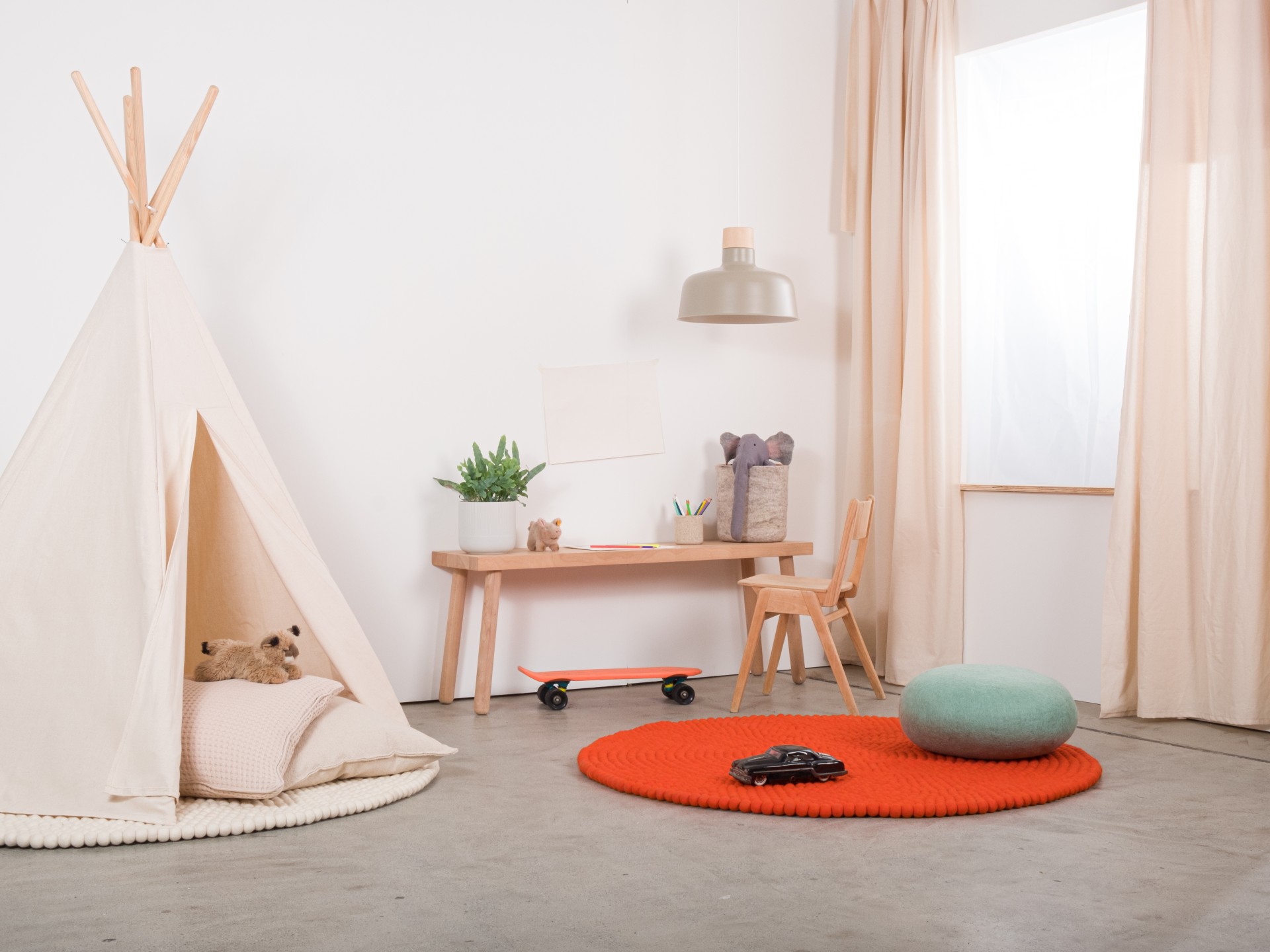 myfelt Mats Filzkugelteppich - 50 cm