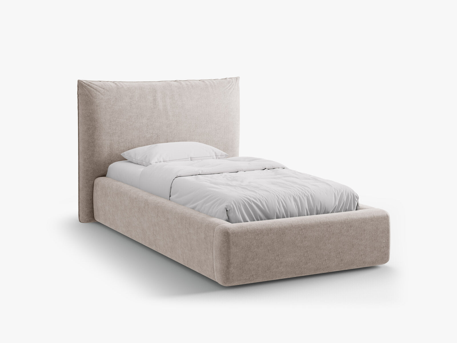 Micadoni Bett Kaelle Chenille Perfect Harmony Beige 90x200