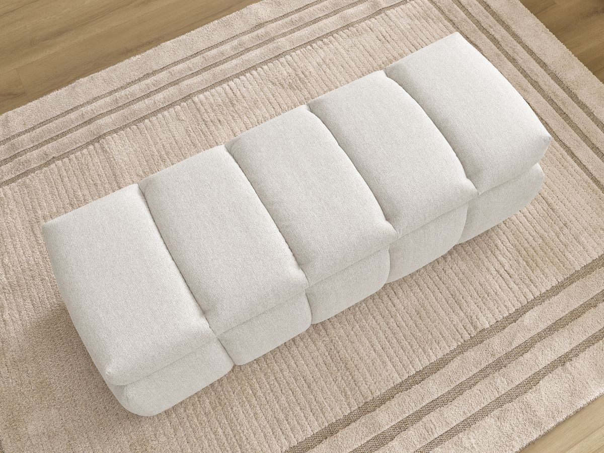 Bobochic Denali Bettbank 144 × 54 cm Stoff Beige