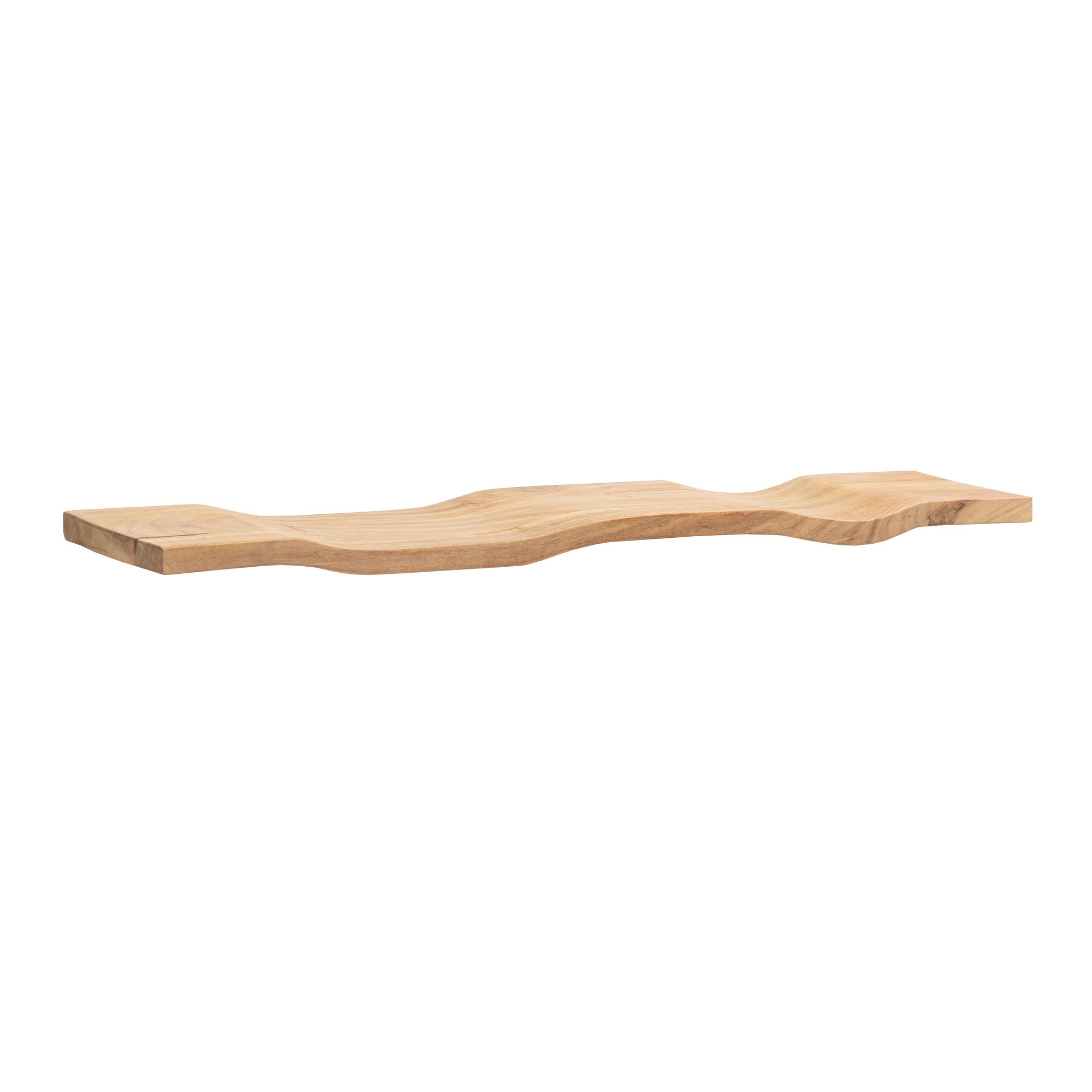 Wandregal Aros Akazie Massivholz Breite 80 cm
