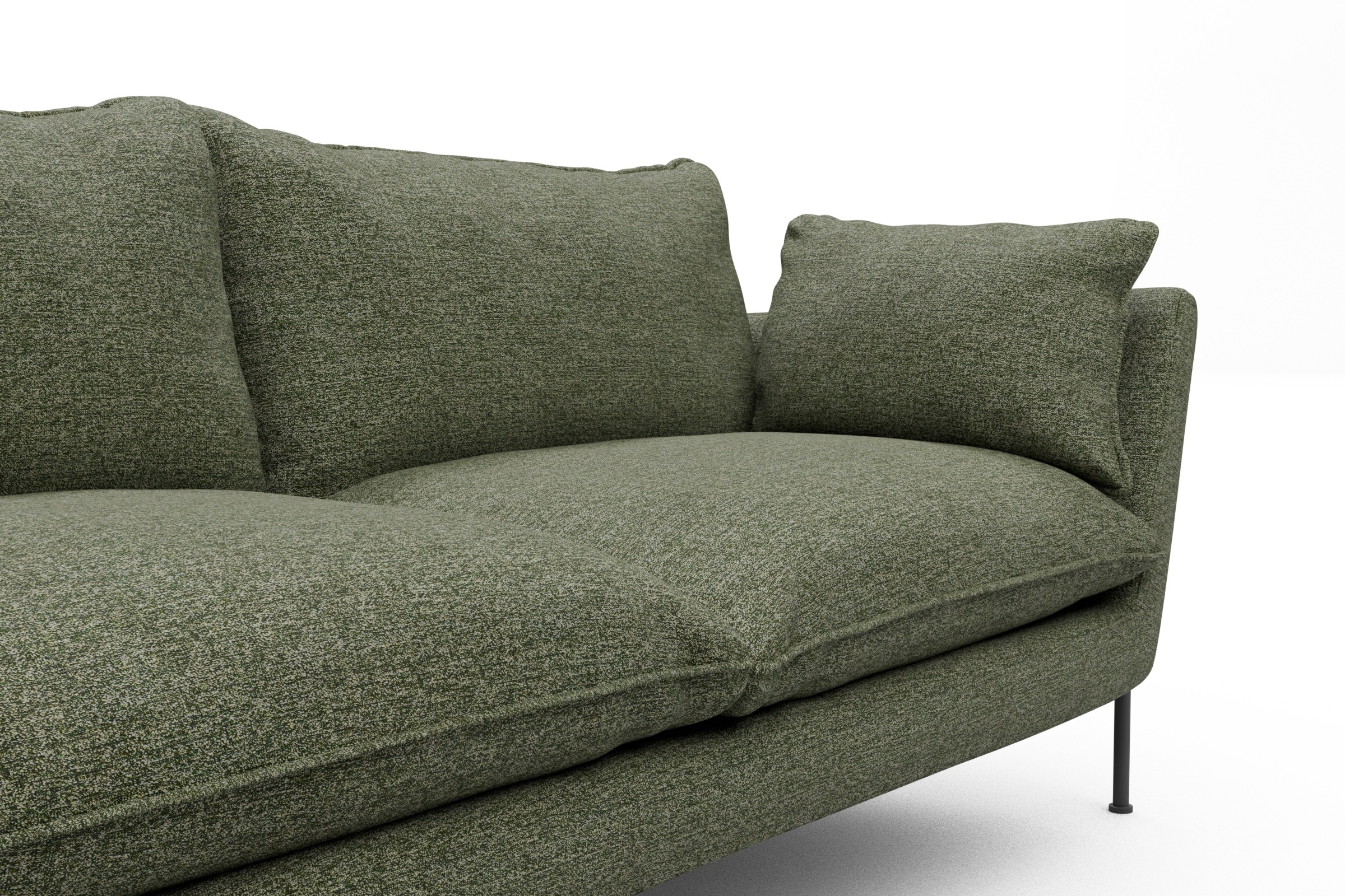 Sofa Anton PREMIUM 3-Sitzer Carreno-Vivid-Green