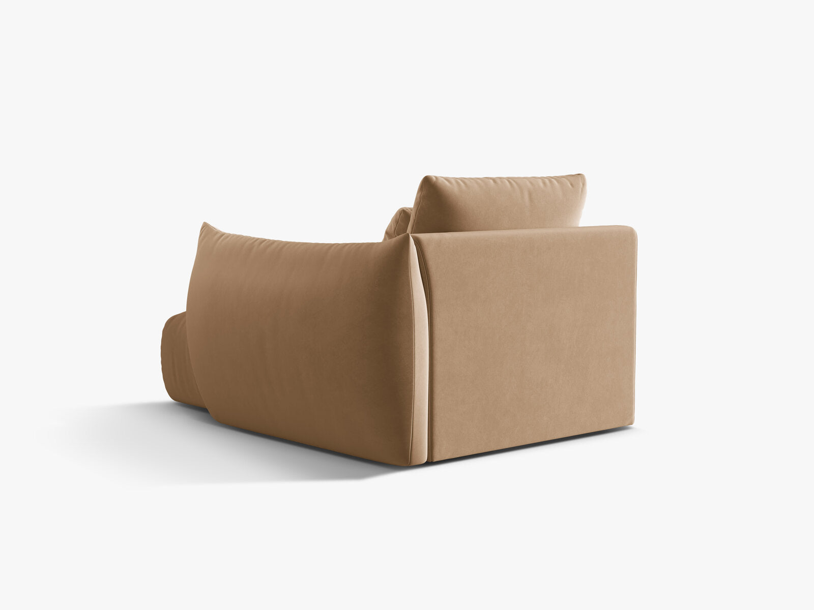 Micadoni Bloom Chaiselongue Rechts Samt Casino Mandelbeige