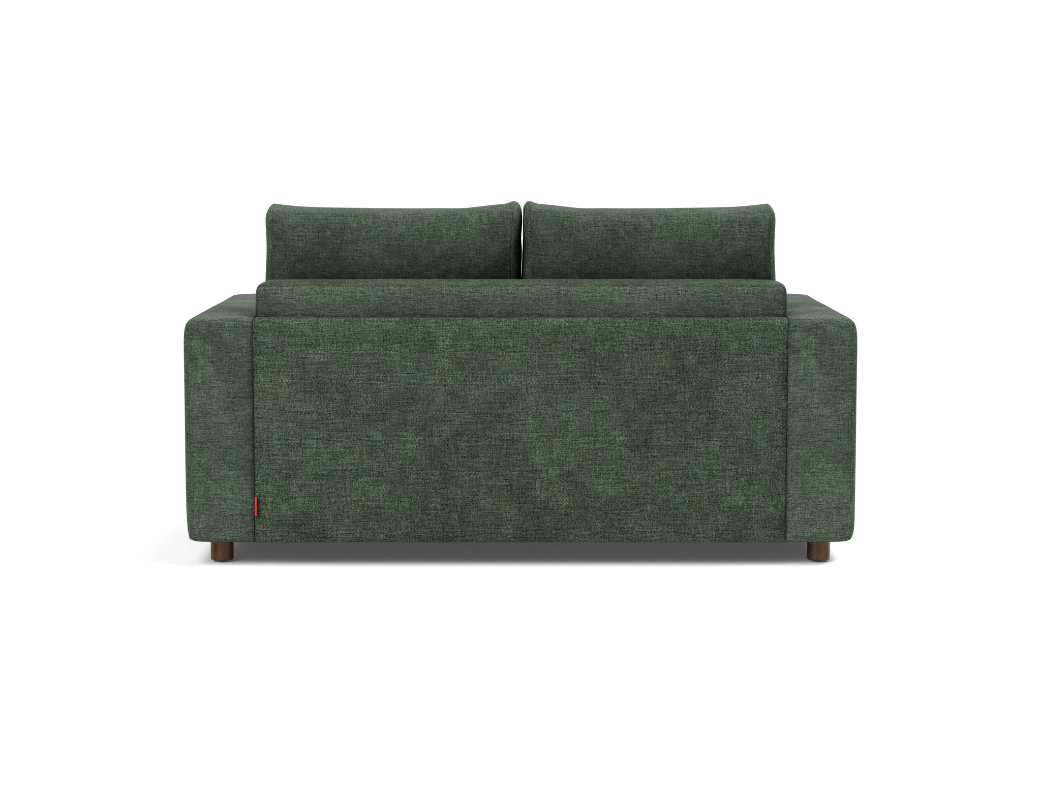Schlafsofa Neah mit Standard-Armlehnen 140 Flachgewebe Avella 281-Pine-Green