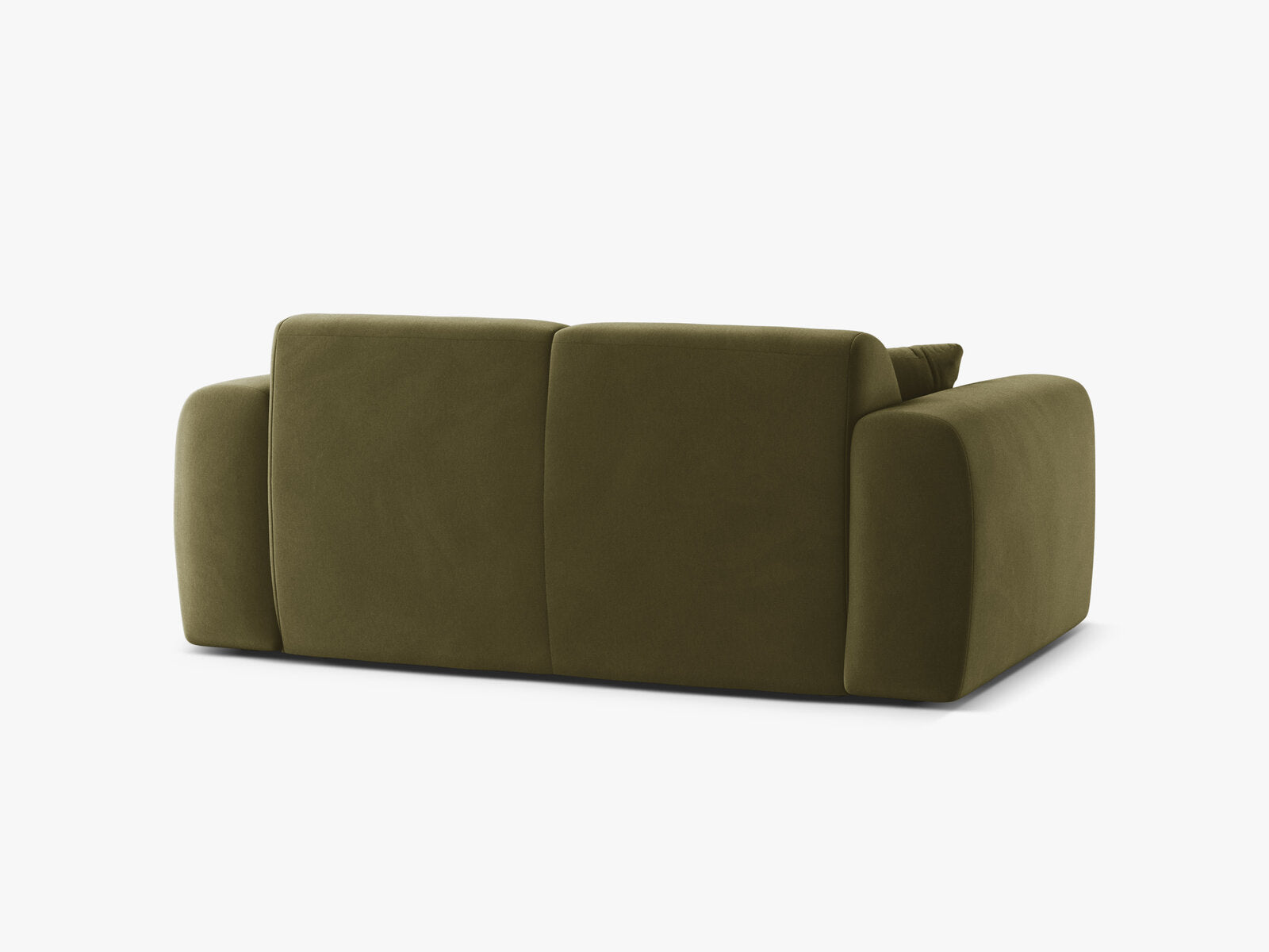 Micadoni Sofa Molino 2-Sitzer Samt Casino Hellgrün
