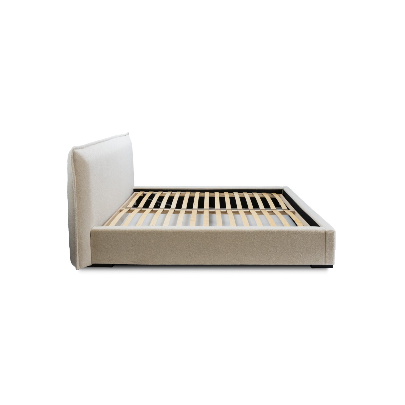 Polsterbett Renoa Boucle 160x200 mit Metallrahmen Quelle 03