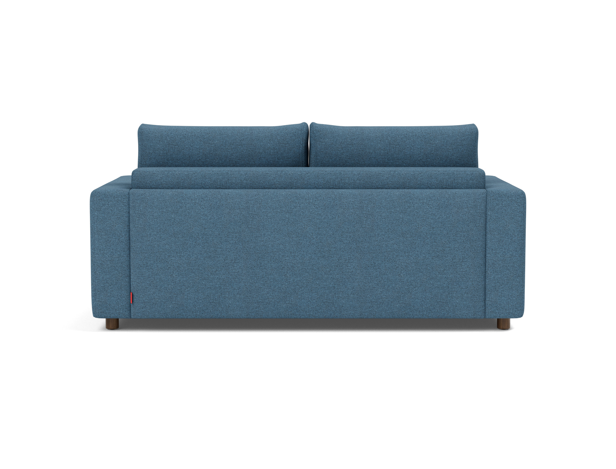 Schlafsofa Neah mit Standard-Armlehnen 160 Strukturierter Stoff Weda 302-Weda-Blue