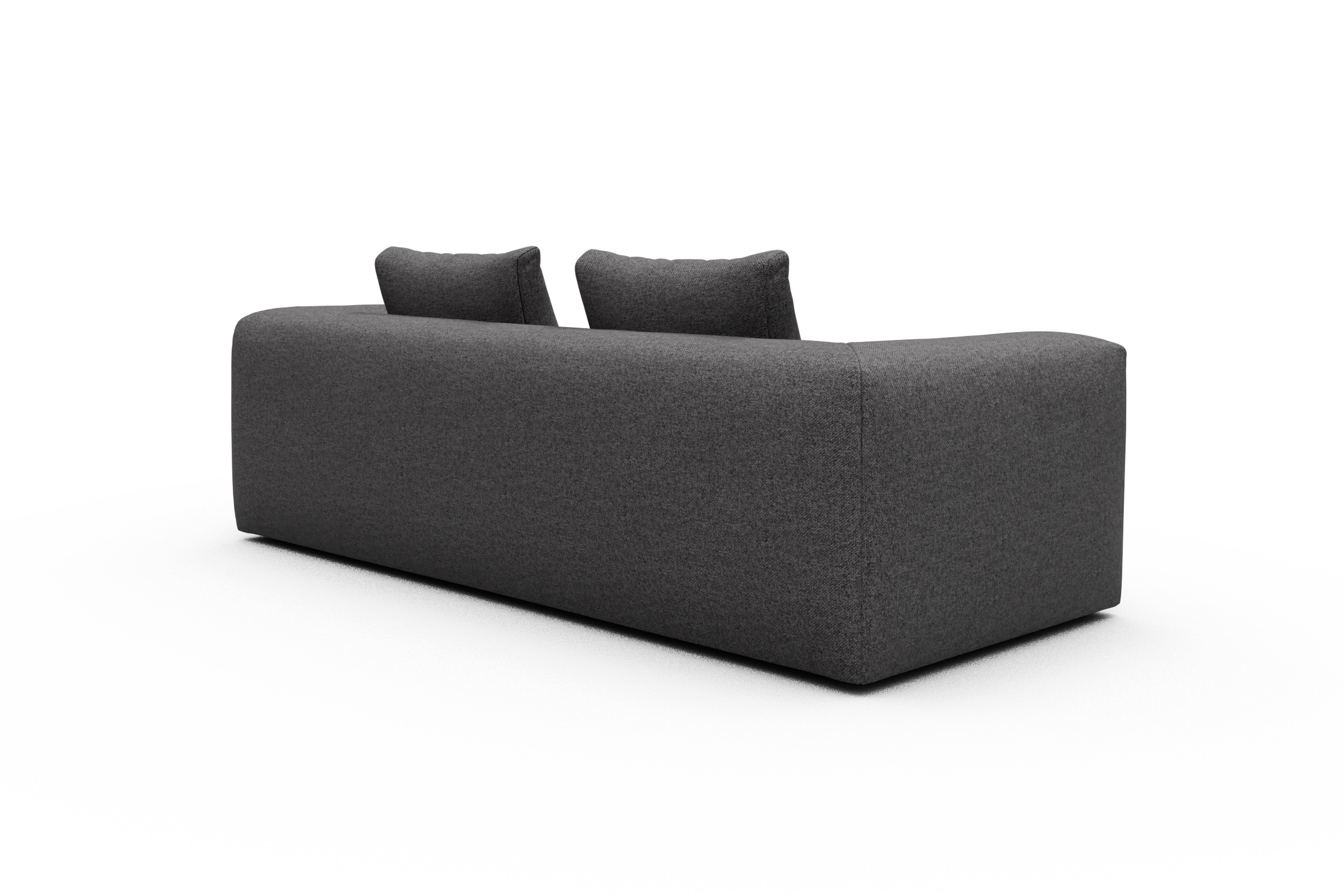 Sofa Fred 3-Sitzer Sama-Antracite