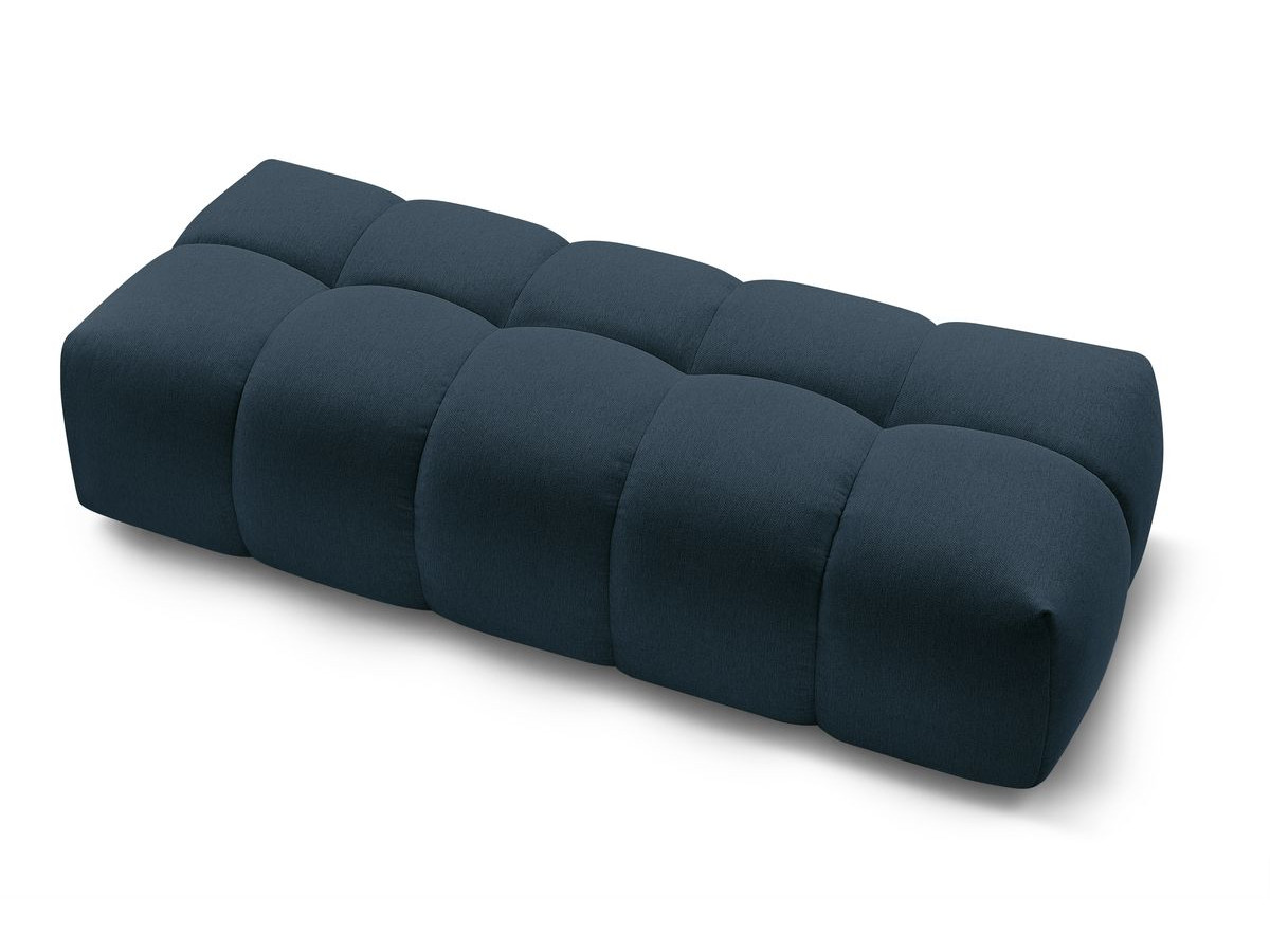 Bobochic Mont-blanc Pouf Melange-Stoff Dunkelblau