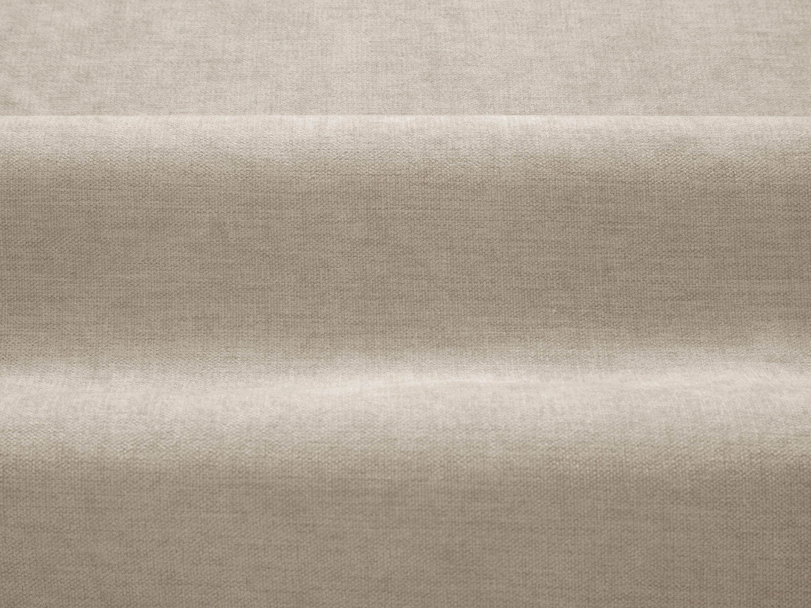 Micadoni Ada Sofa 4-Sitzer Strukturierter Stoff Wind Helles Beige