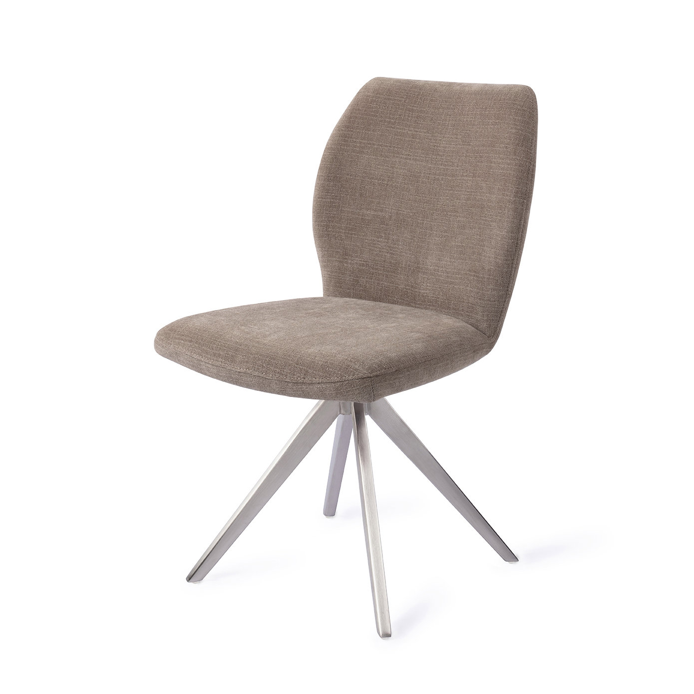 Jesper Home Esszimmerstuhl Ikata Mocha Mist Turn Stahl