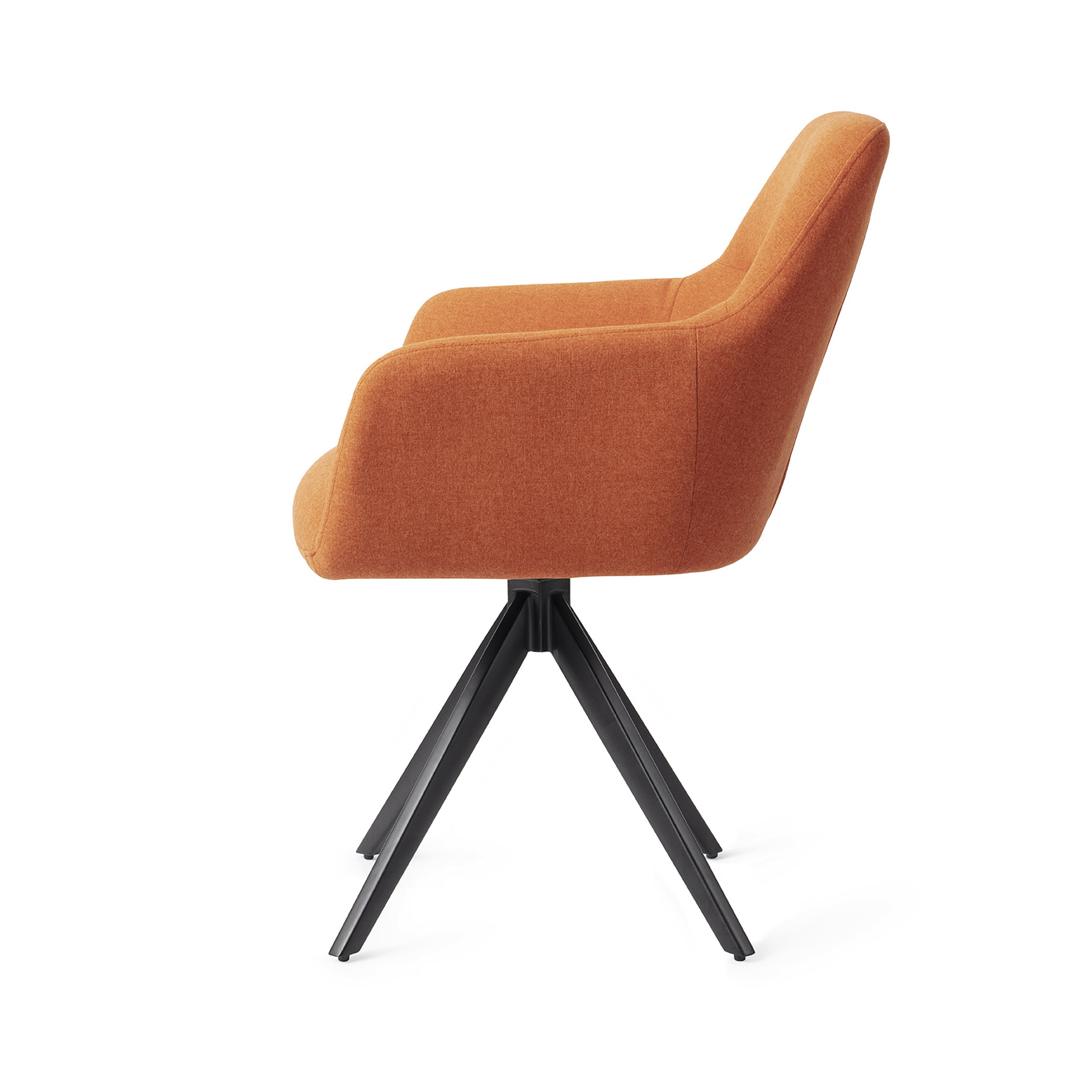 Esszimmerstuhl Fenne drehbar Orange