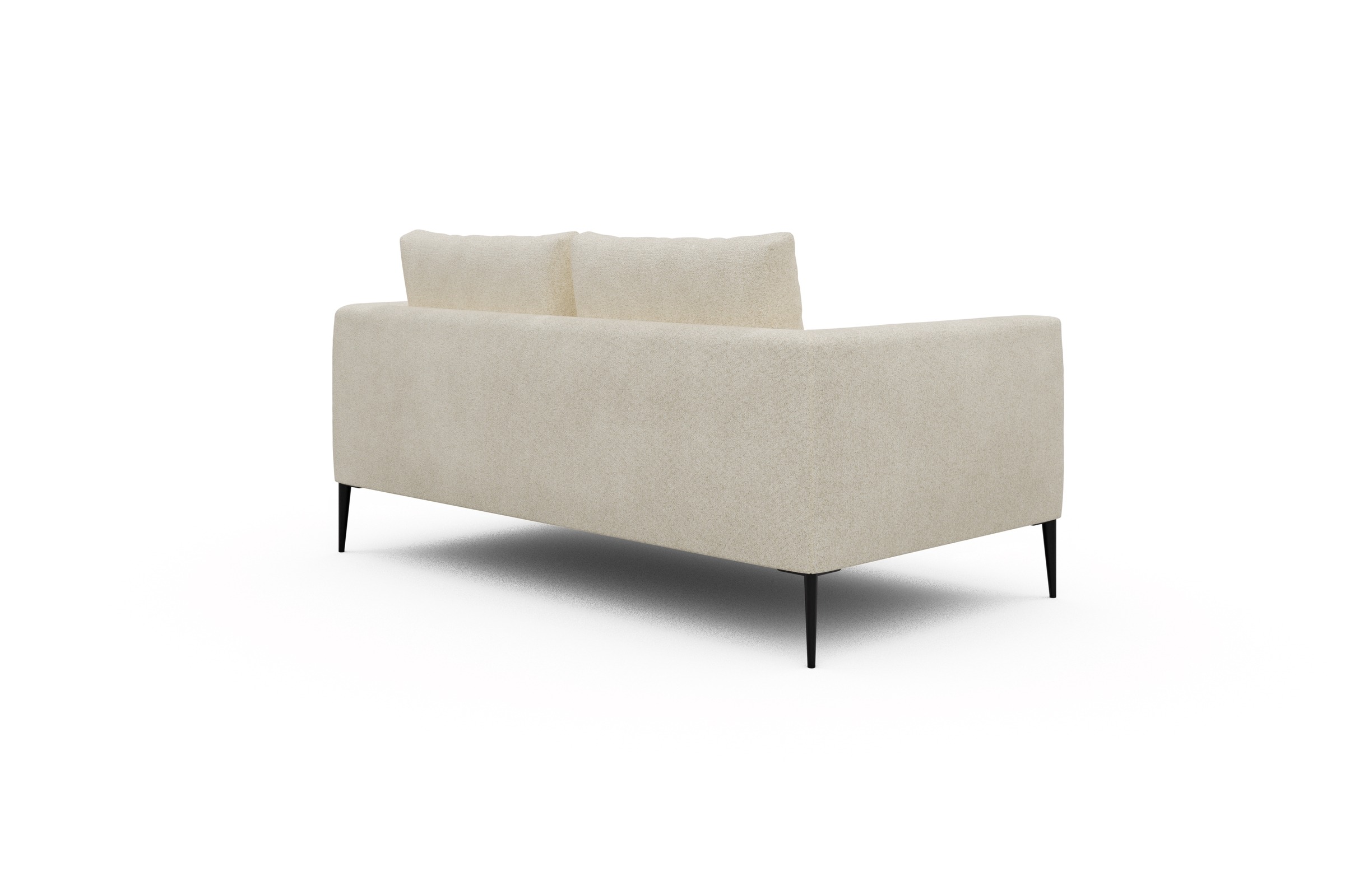 Sofa Paul 2-Sitzer Boucle-Off-White