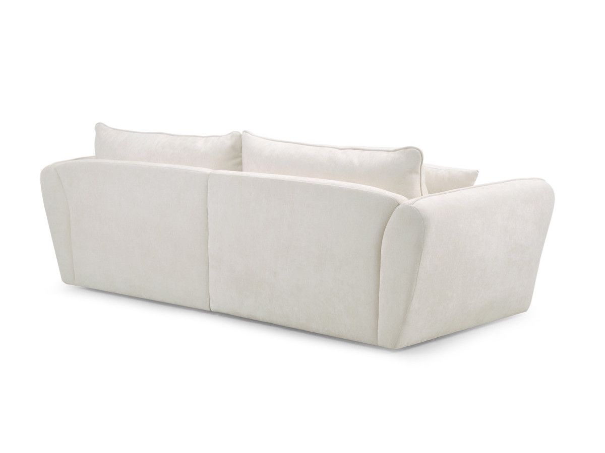Bobochic Luigi Ecksofa Strukturstoff Weiß Ecke rechts