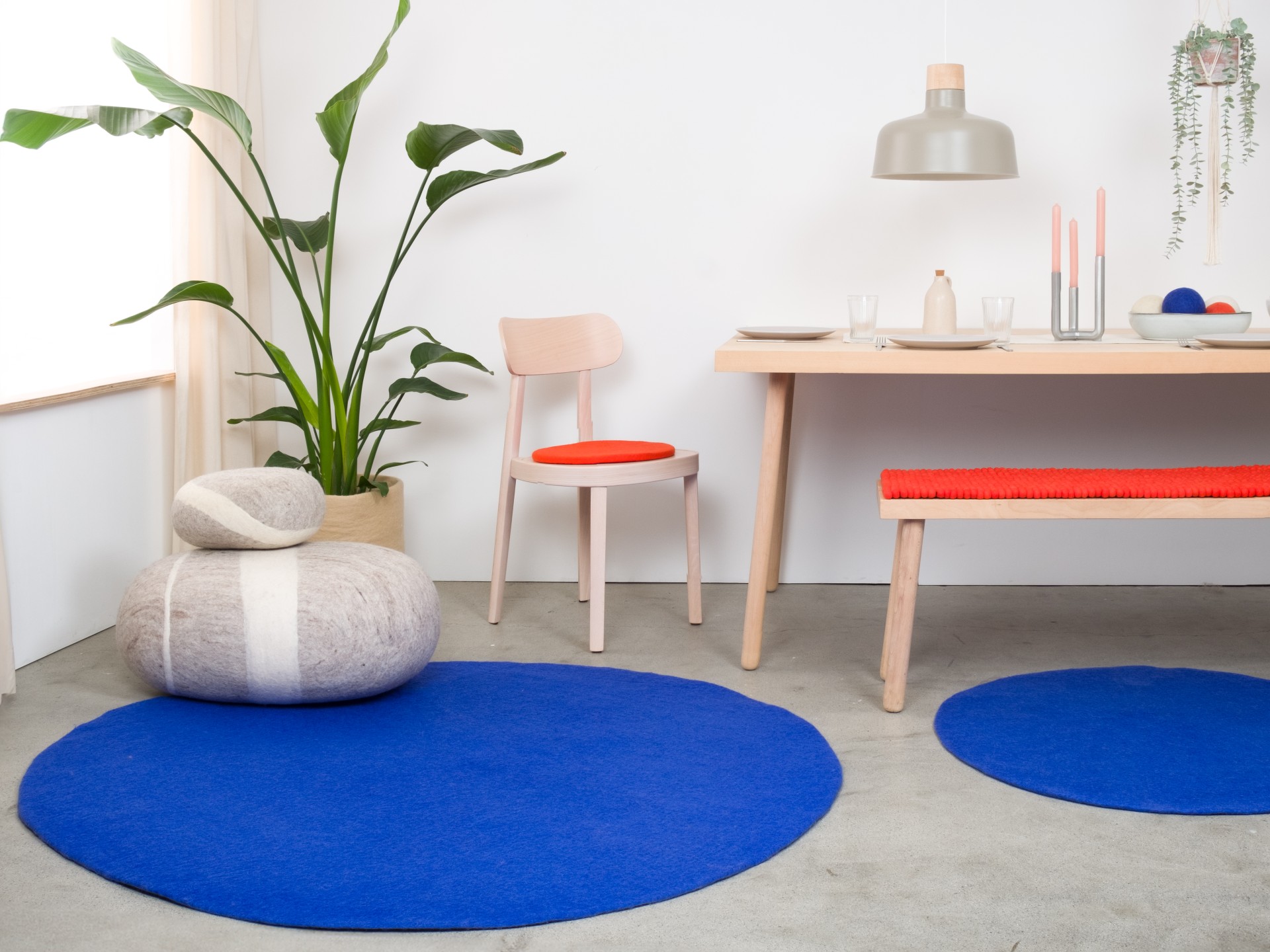 myfelt Isa Filzteppich - 70 cm