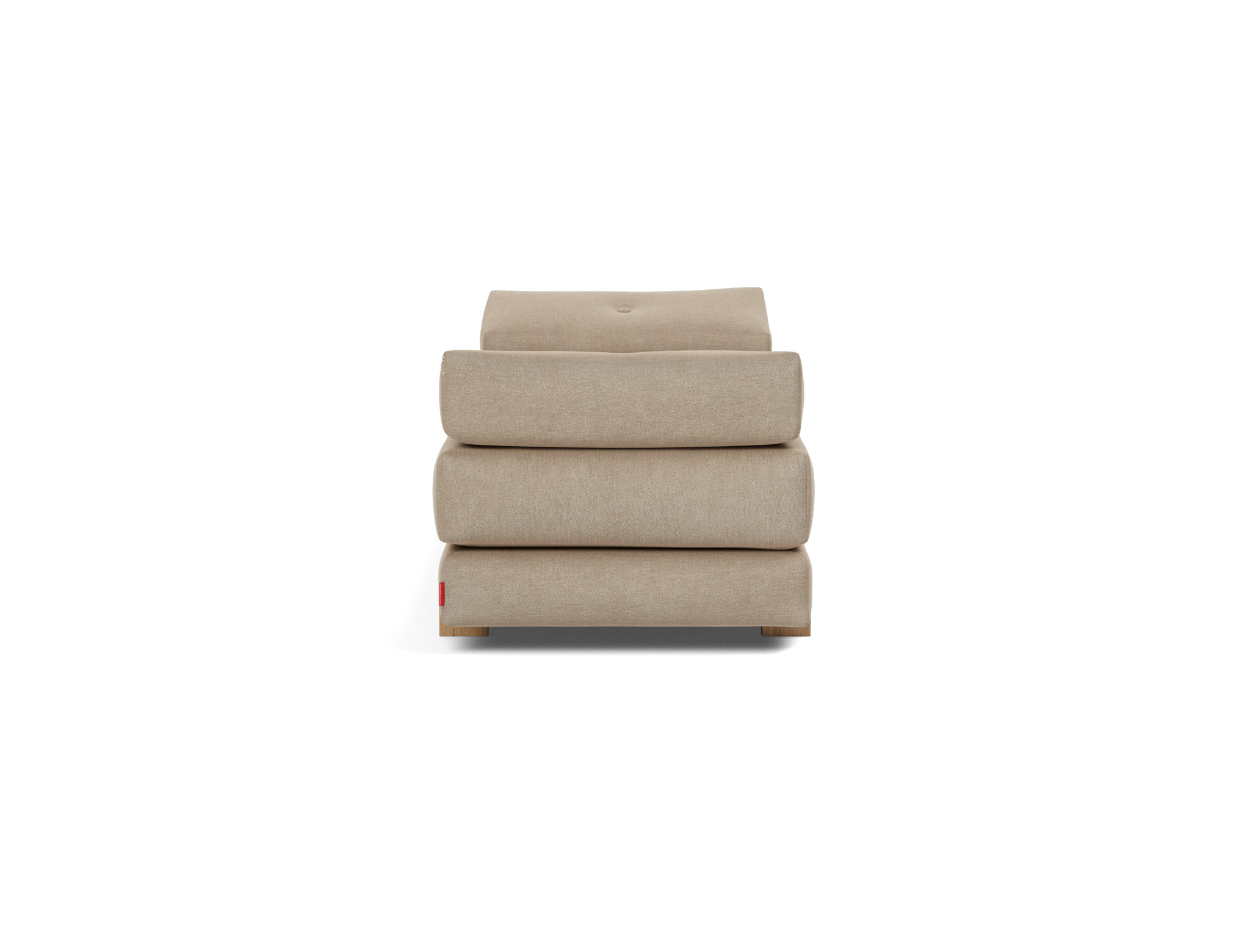 Tagesbett Sigmund Flachgewebe Phobos 587-Mocha Beine Drip Eiche