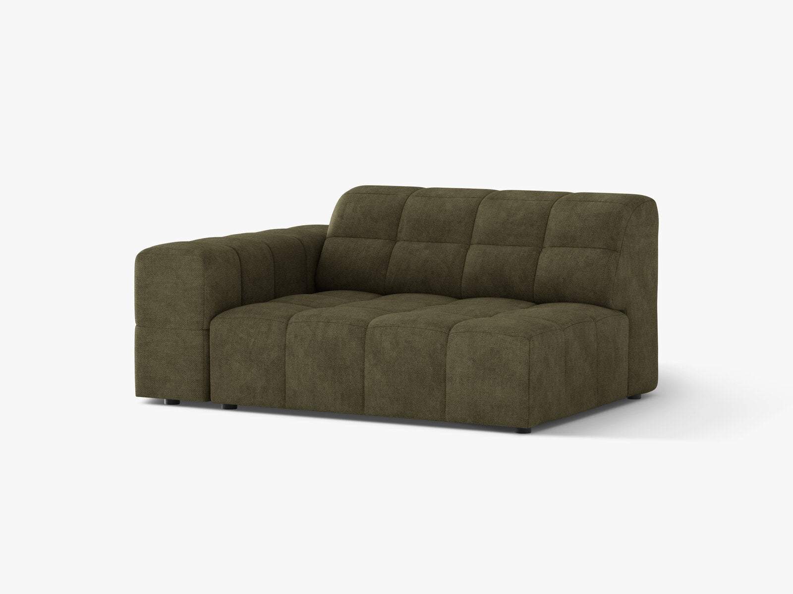 Micadoni Jennifer Sofamodul XL Links Chenille Eden Grün