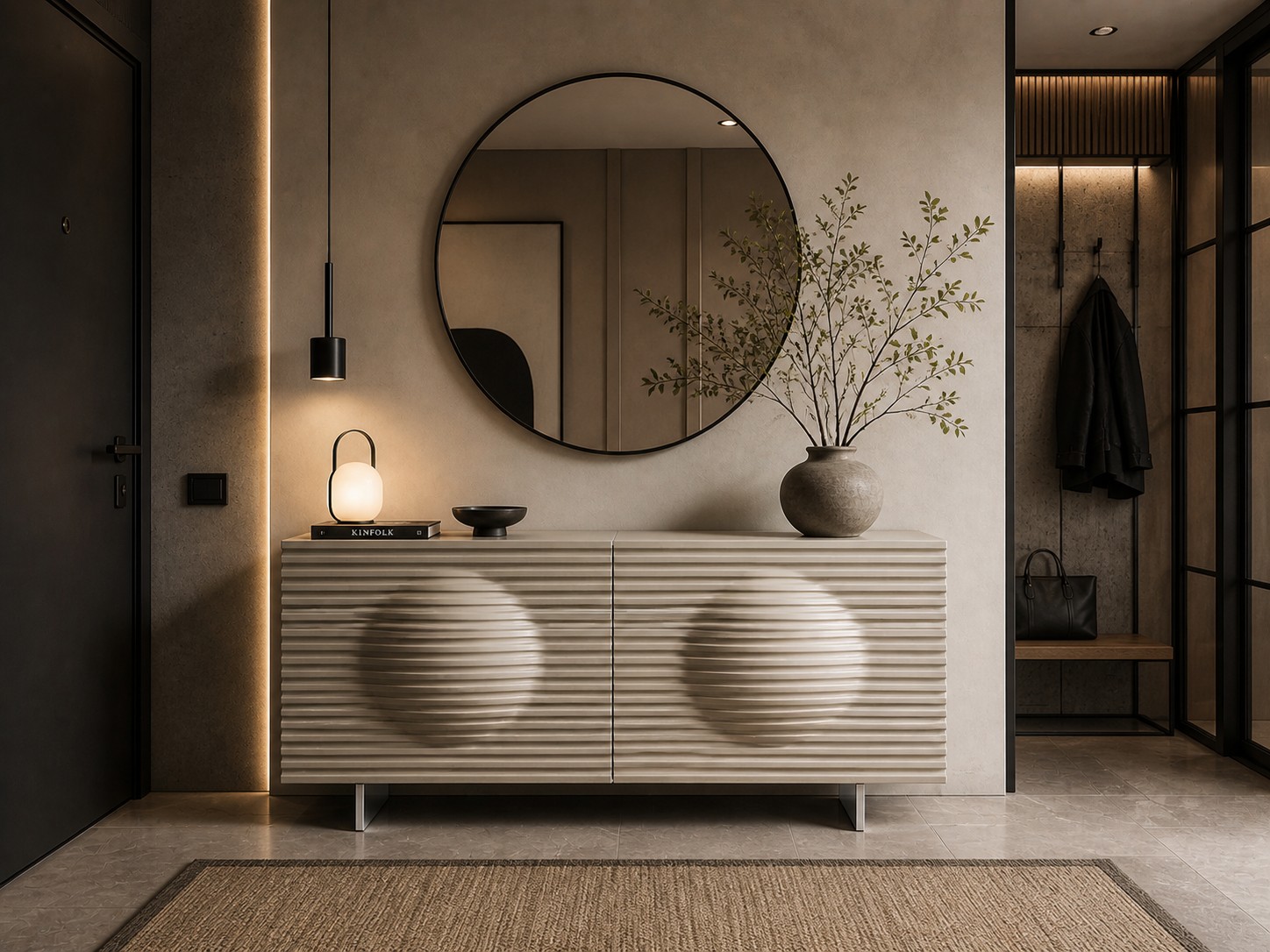Livin Hill Sideboard Hudson 160 cm Sandfarben