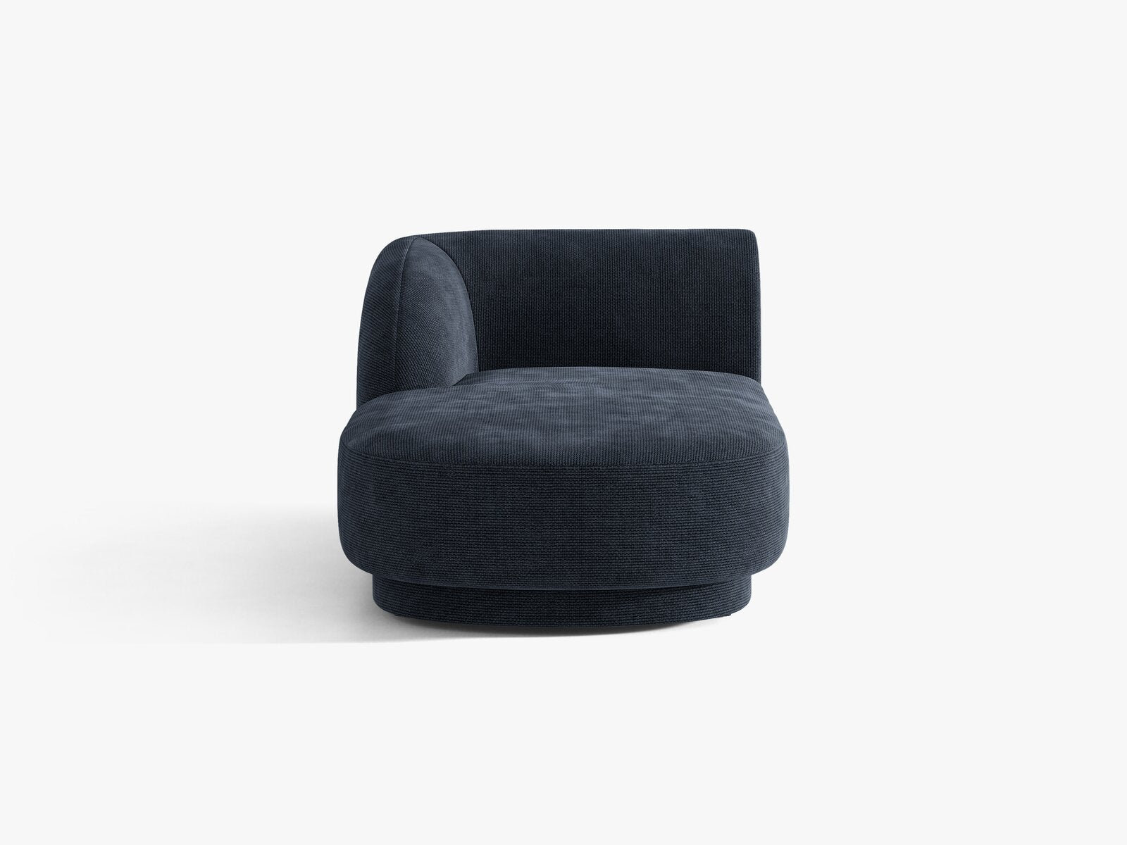 Micadoni Modul Miley 2-Sitzer Chenille Eden Marineblau Links