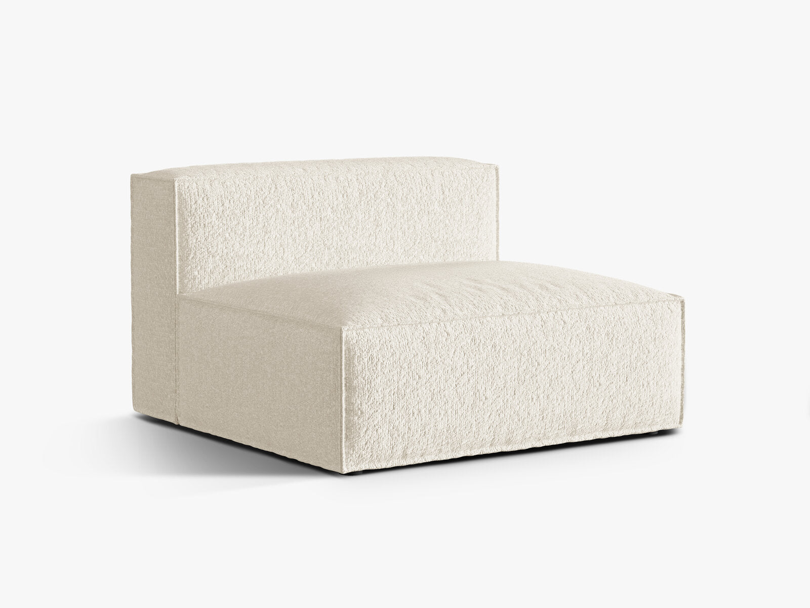 Micadoni Modul Nuria 2-Sitzer Boucle Monet Elfenbein
