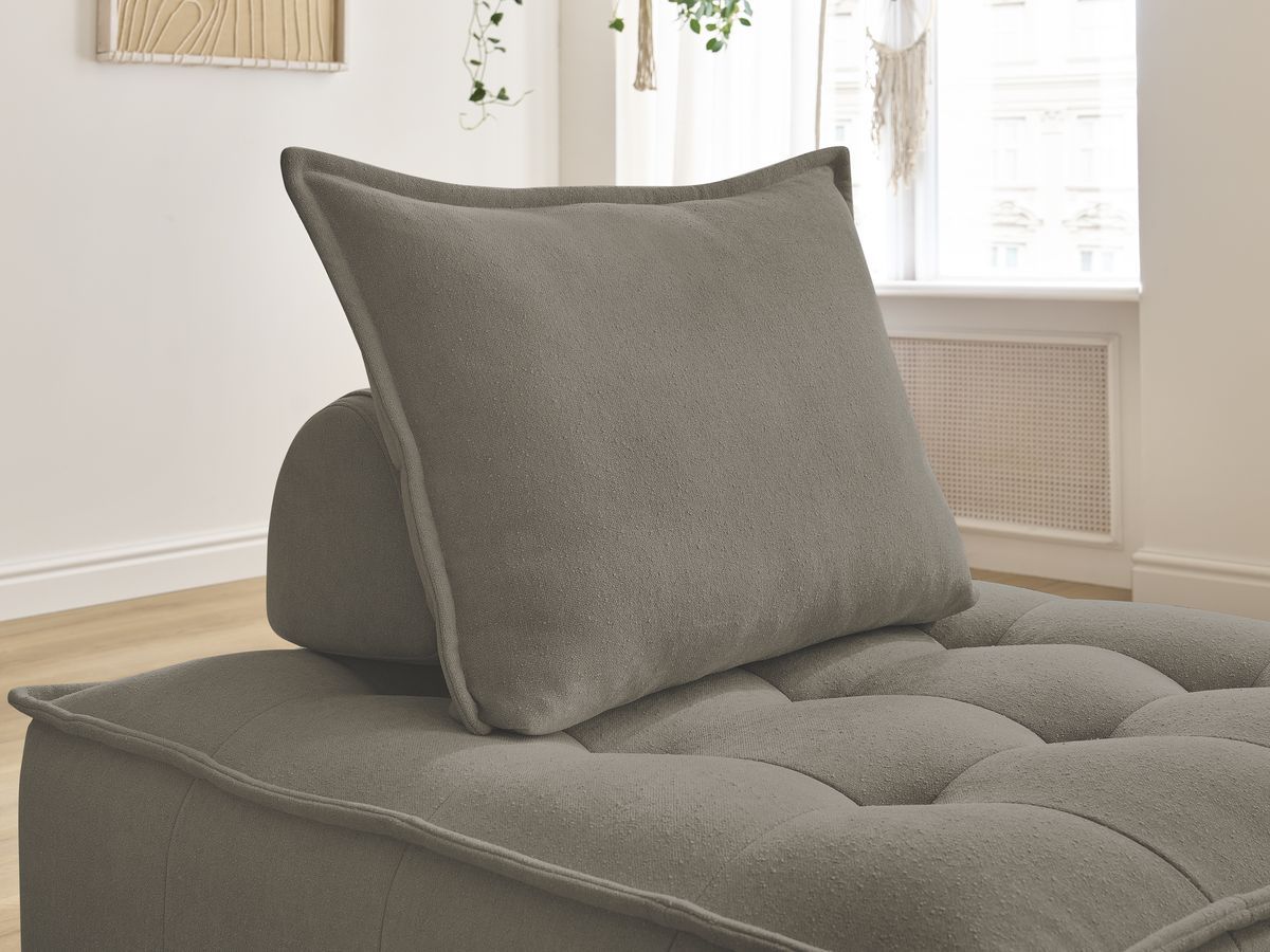 Bobochic Elisa Sofamodul 1-Sitzer Strukturstoff Taupe