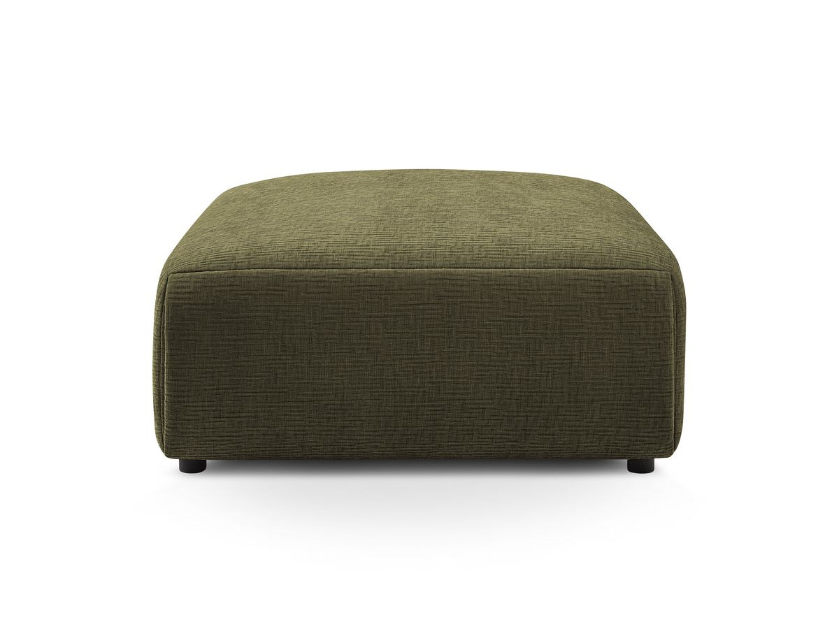 Bobochic Jeanne Pouf 95 × 117 cm Strukturstoff Grün
