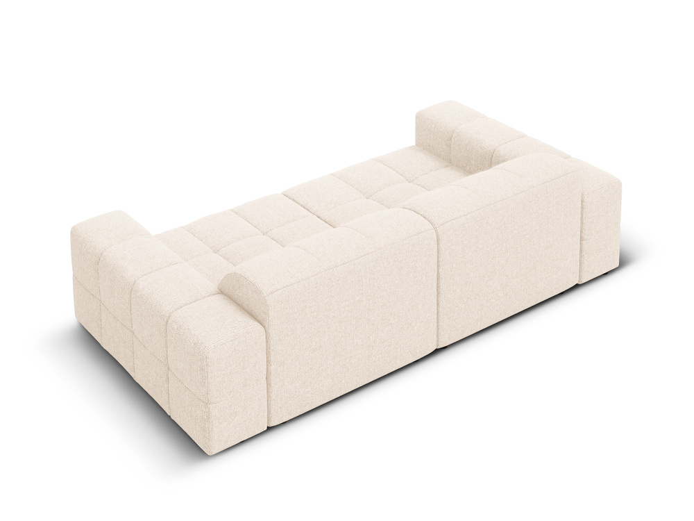Cosmopolitan Design Sofa Chicago 3-Sitzer Chenille Haga Helles Beige