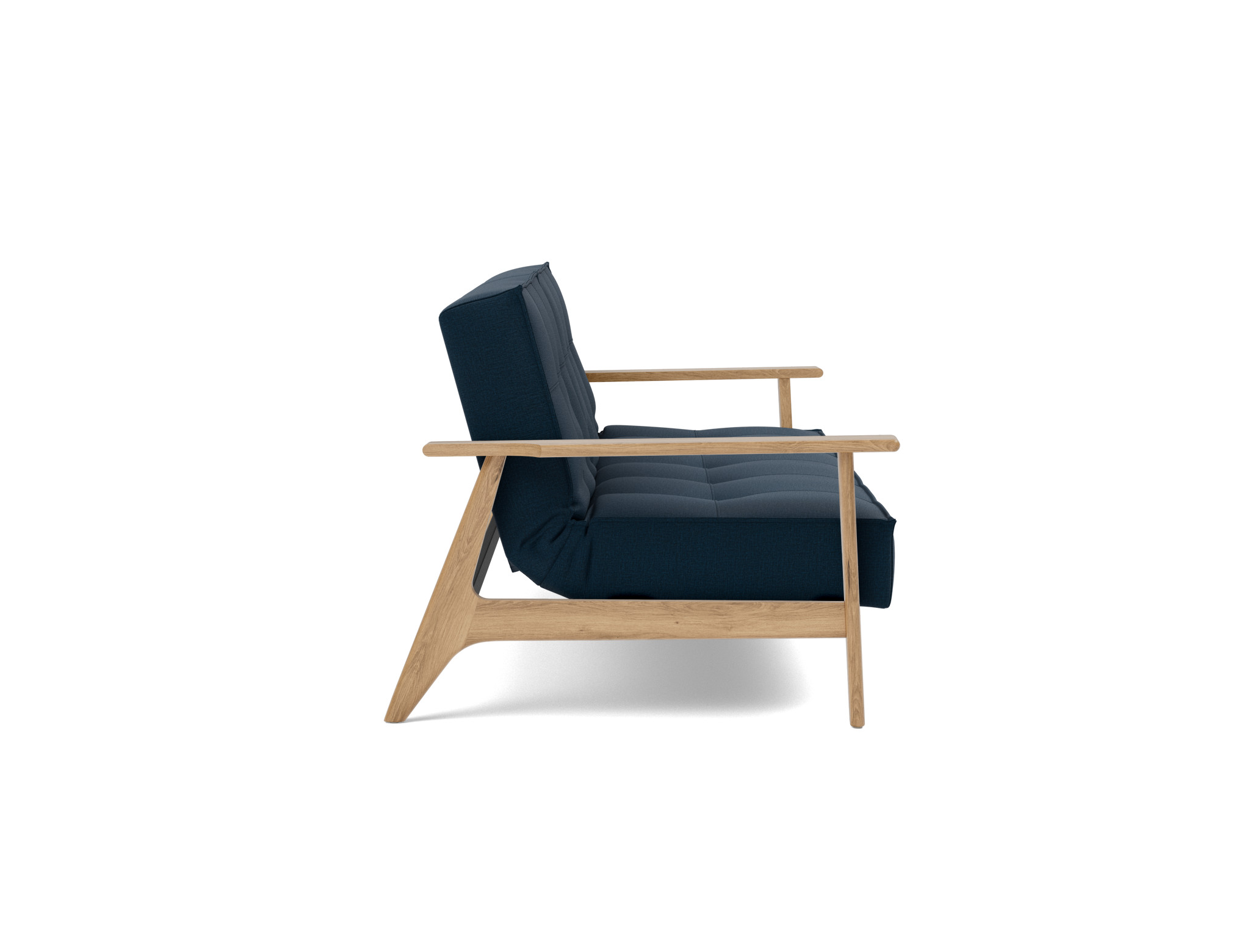 Schlafsofa Splitback Frej Flachgewebe Mixed Dance 528-Blue