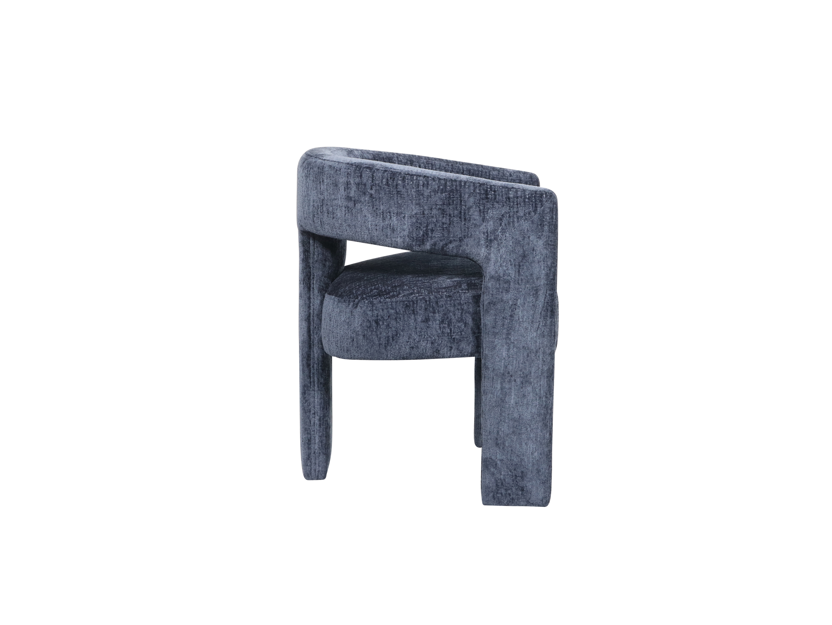 Livin Hill Set Leith: 4× Polsterstuhl Marineblau