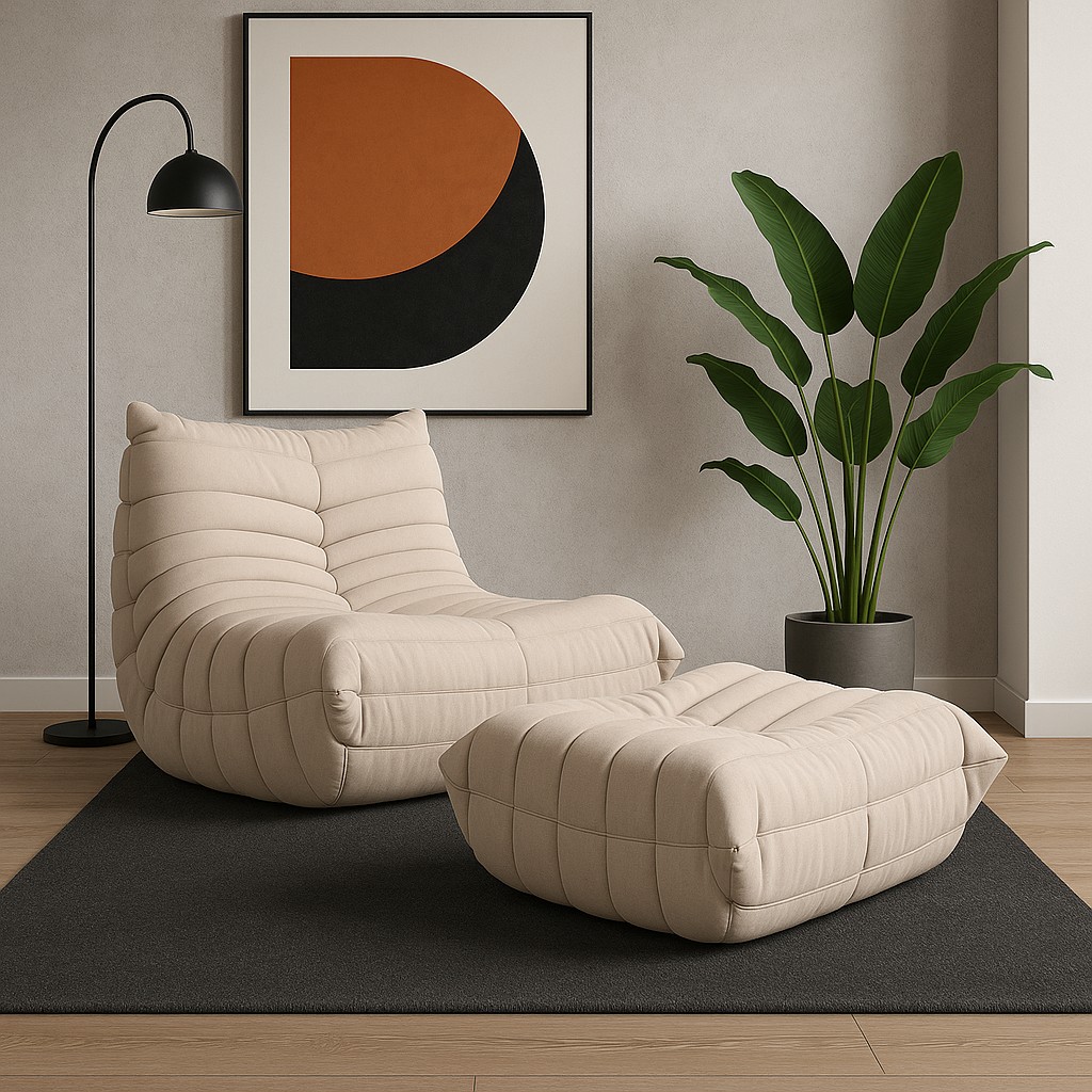 Livin Hill Sessel Nua 87 cm Hellbeige
