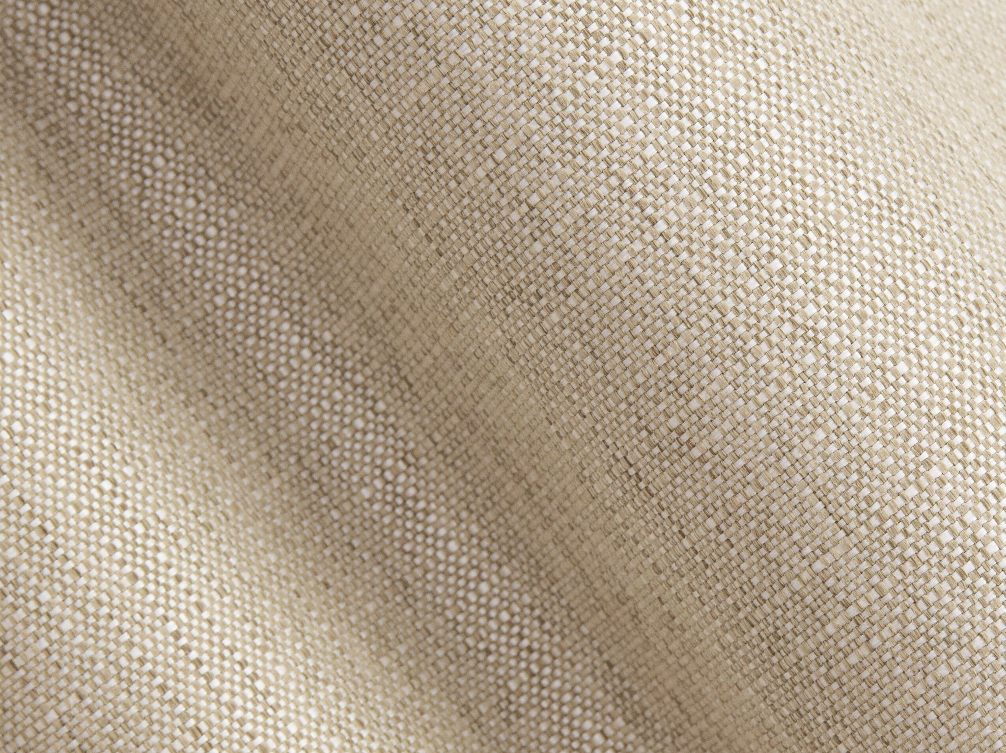 Micadoni modulares Sofa Pola 2-Sitzer Strukturierter Stoff Babel Beige