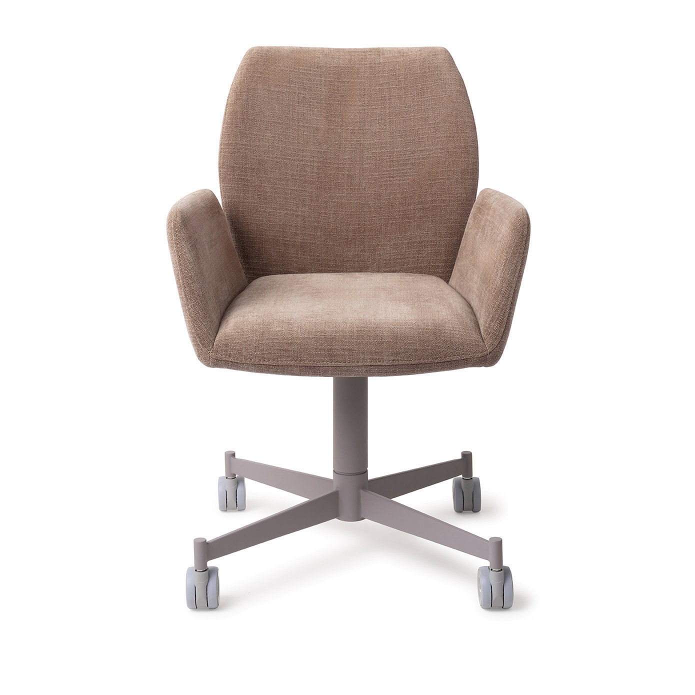 Jesper Home Esszimmerstuhl Misaki Mocha Mist Caster Grau