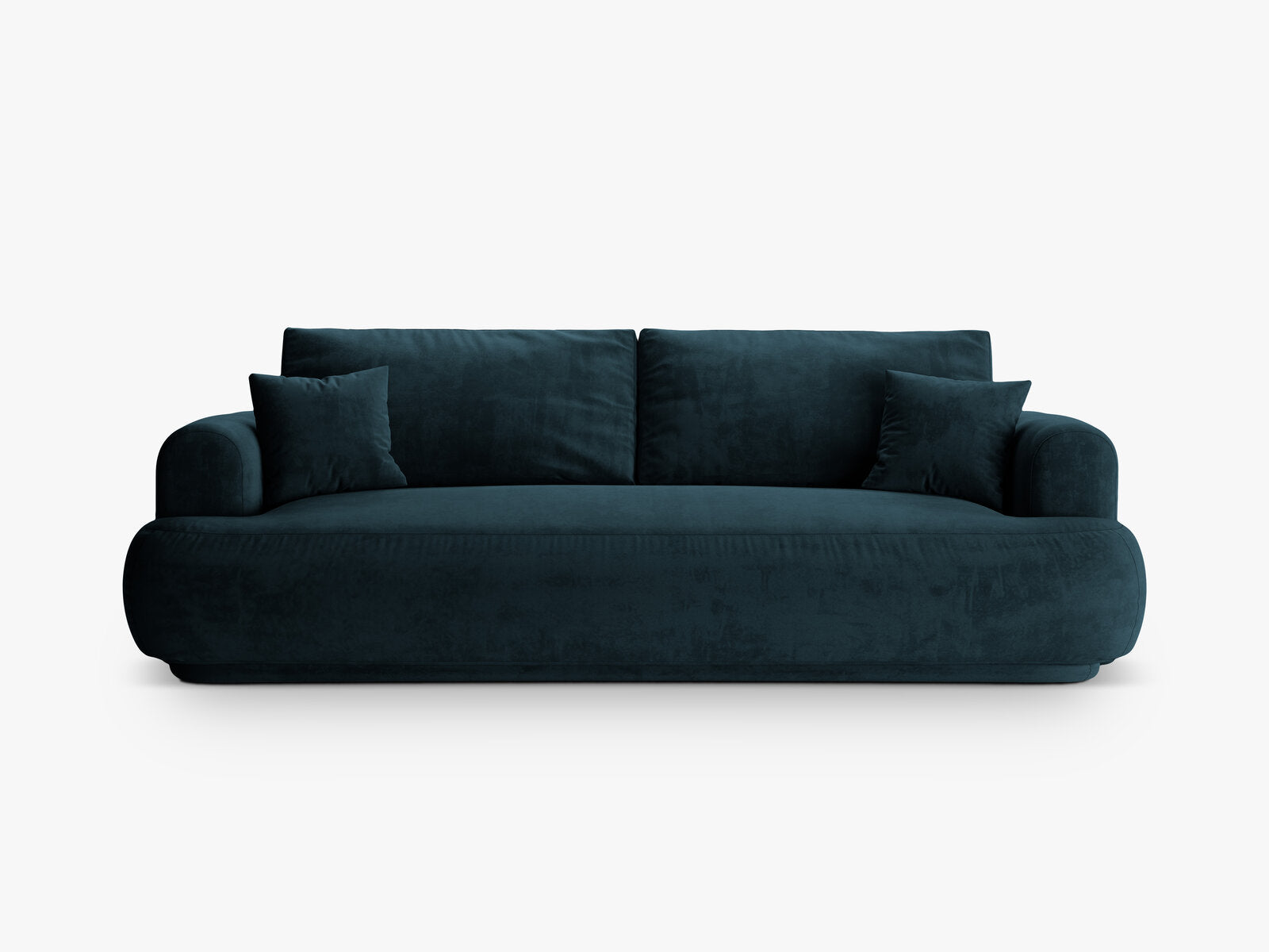Micadoni Ella Sofa Mit Bettfunktion Und Stauraum Samt Vogue Dunkelpetrol