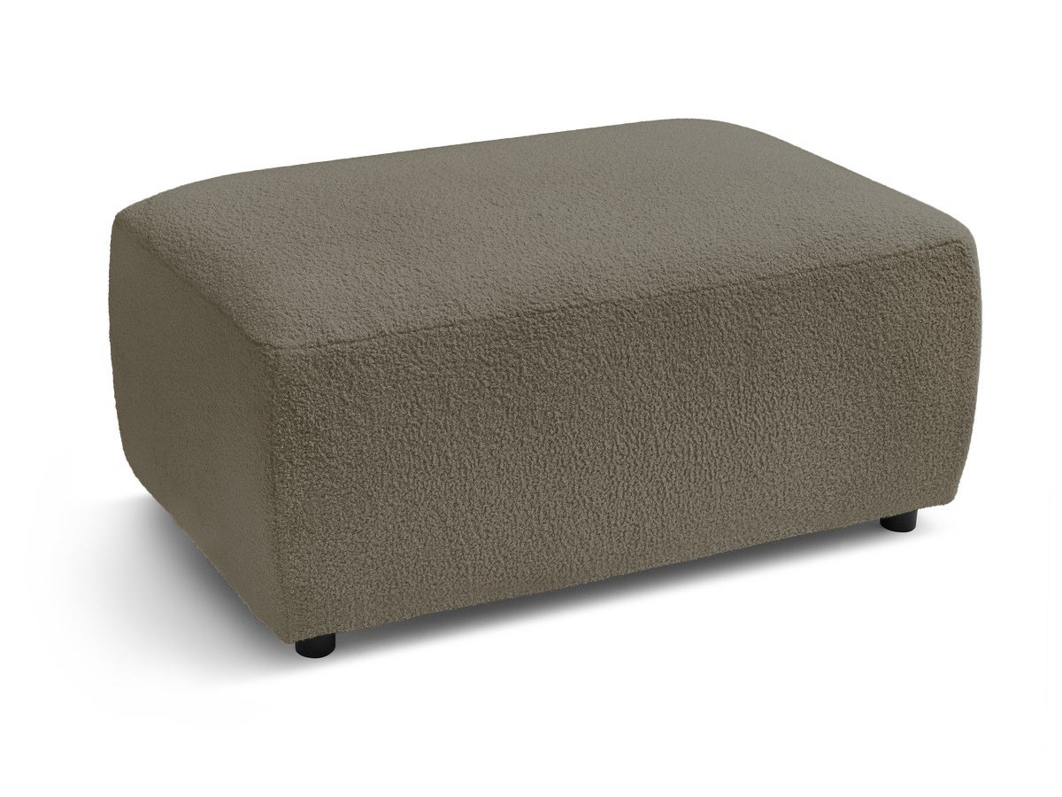 Bobochic Envy Pouf Bouclé-Stoff Braun