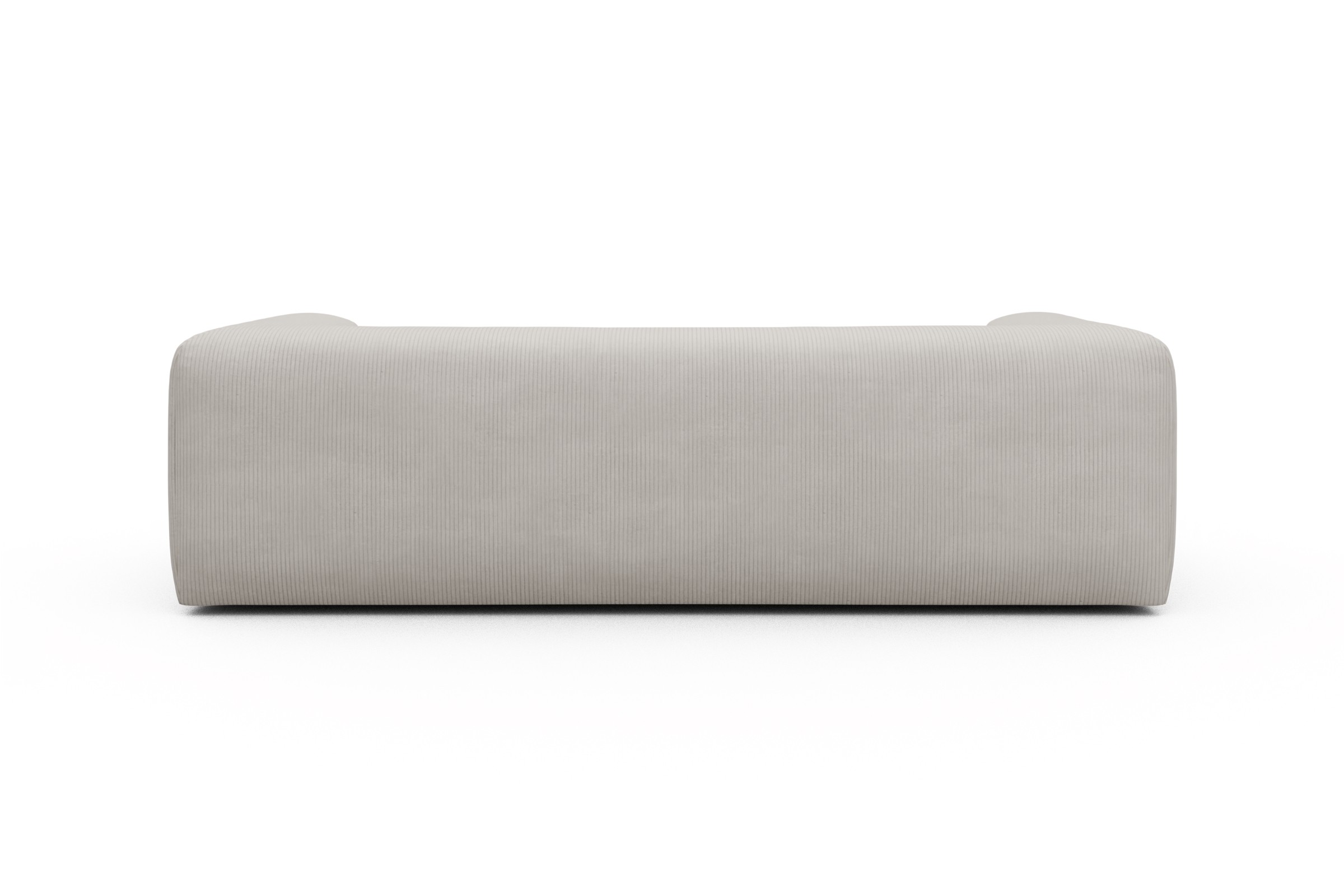 Sofa Fred 3-Sitzer Kord Corduroy 594-Ivory