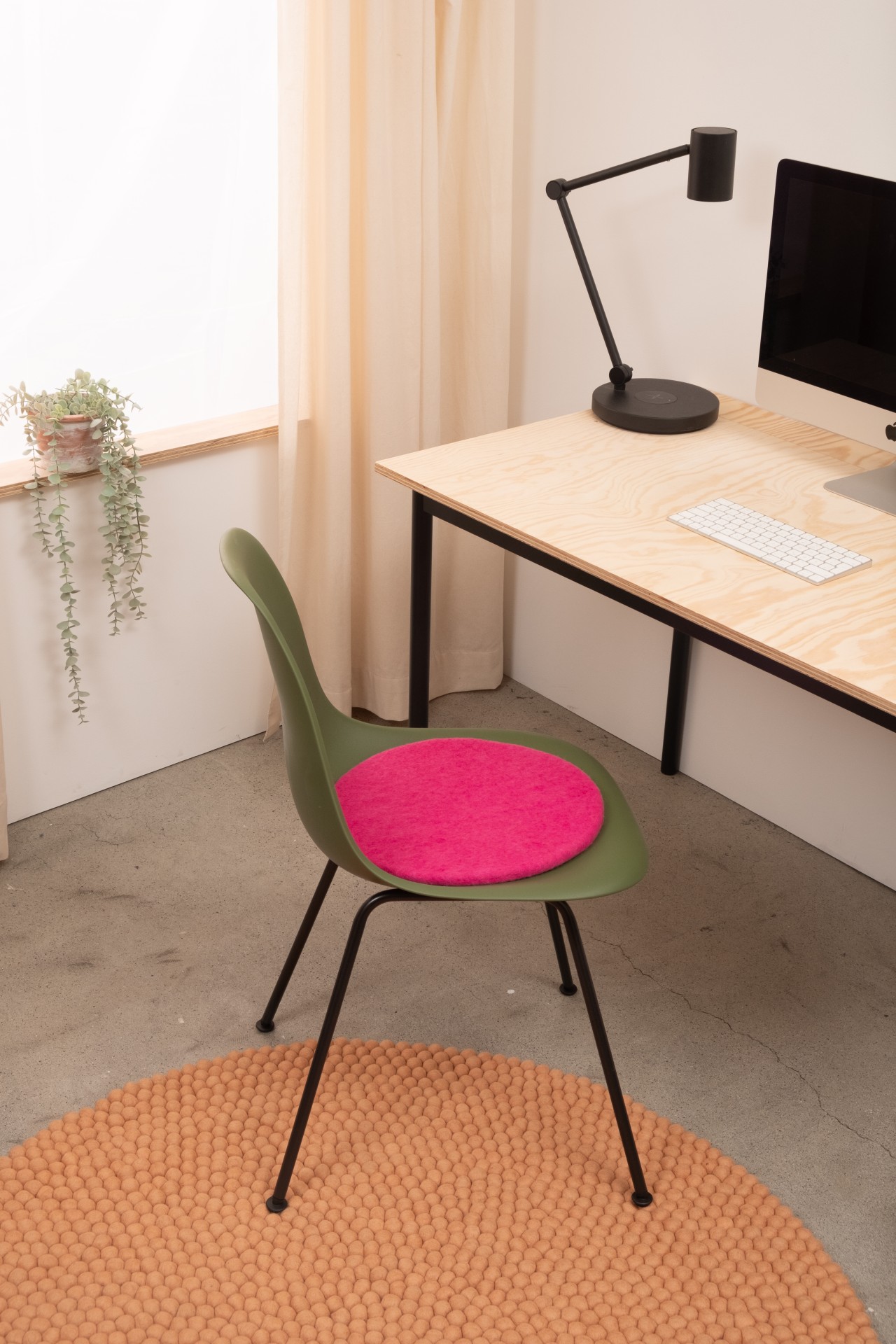 myfelt Lilli - Filzkugel Sitzauflage rund