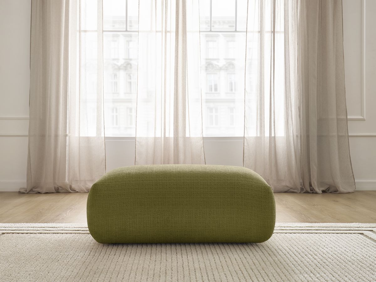 Bobochic Sirius Sofa 1-Sitzer Strukturstoff Grün