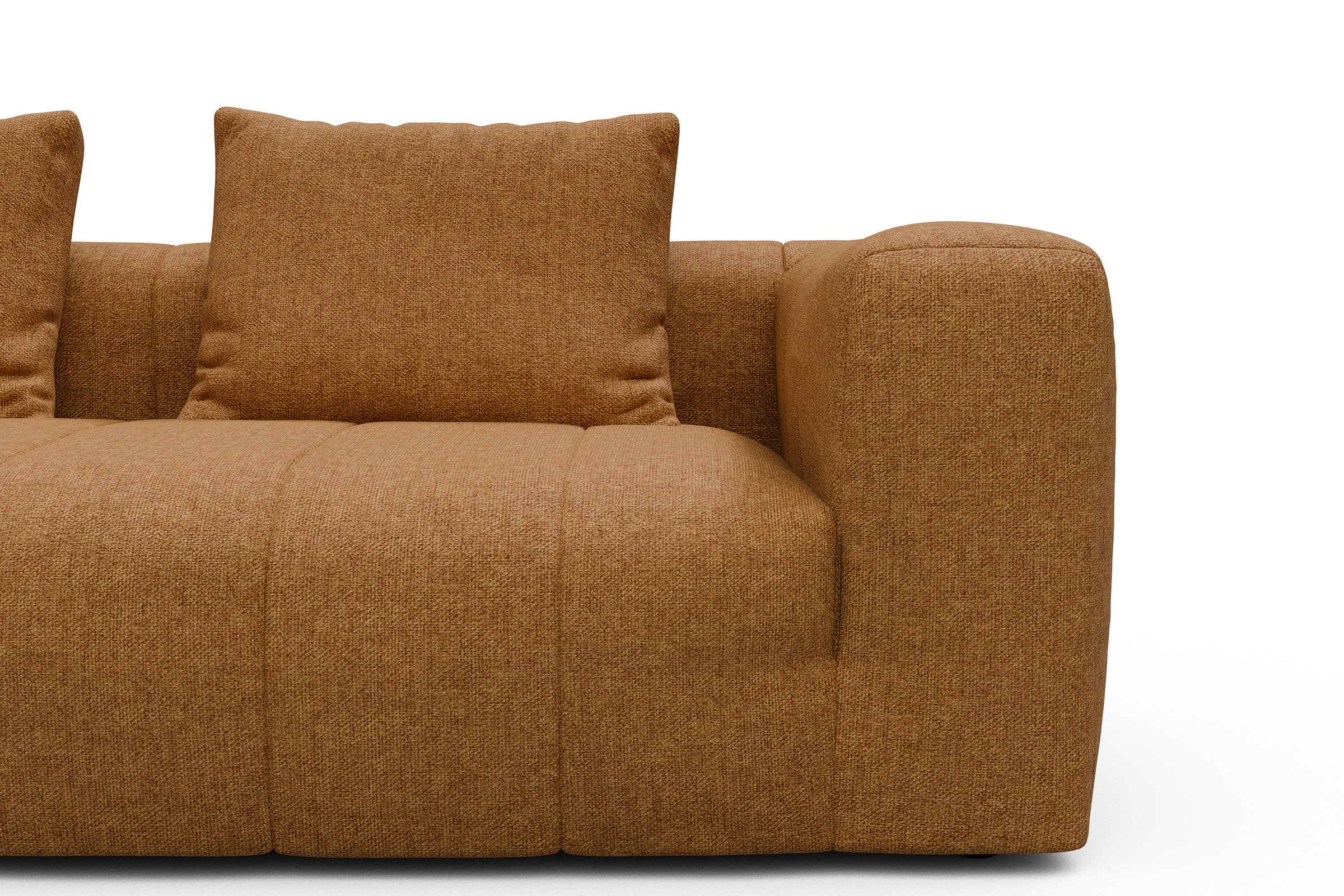 Ecksofa Hugo 2x 2,5-Sitzer Armlehne rechts Sama-Cur