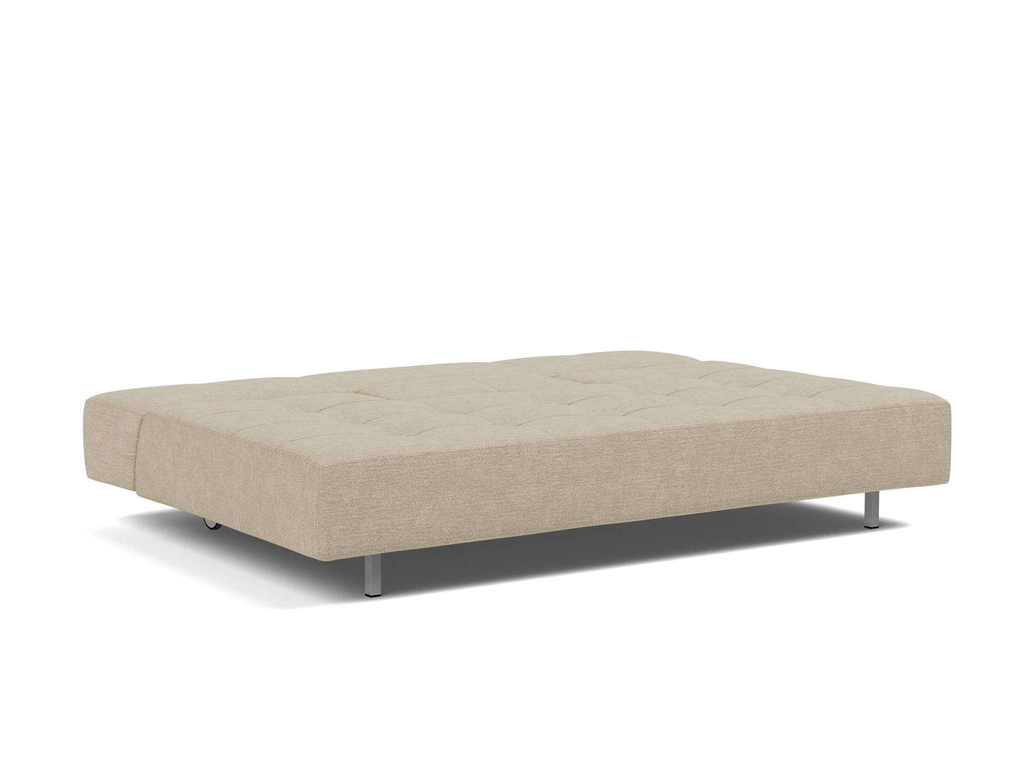 Schlafsofa Long Horn D.E.L. Strukturierter Stoff Taura 356-Sand