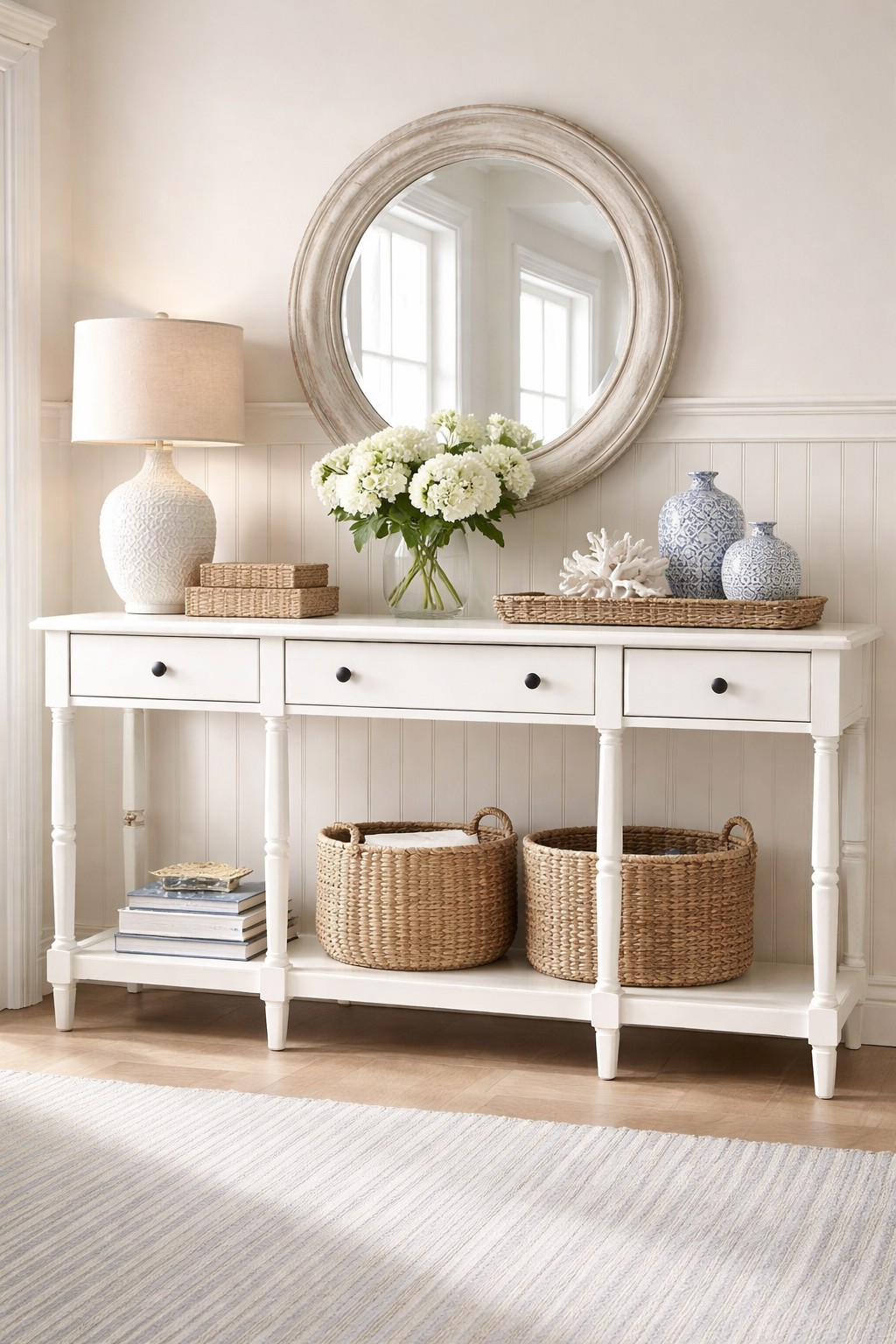 Livin Hill Konsolentisch Avola 152,5 cm Antikweiß