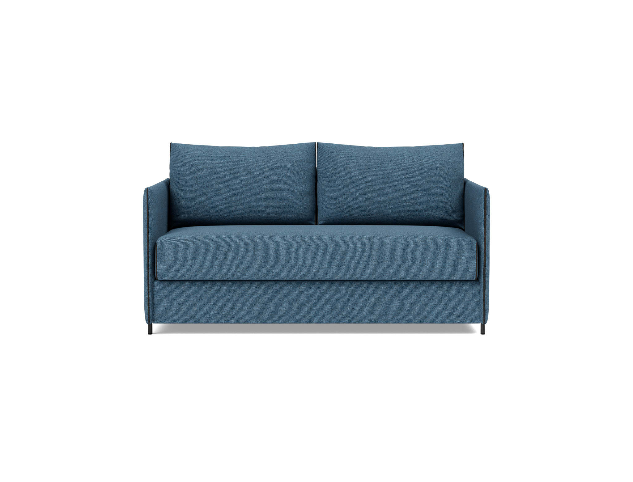 Schlafsofa Luoma Strukturierter Stoff Weda 302-Weda-Blue