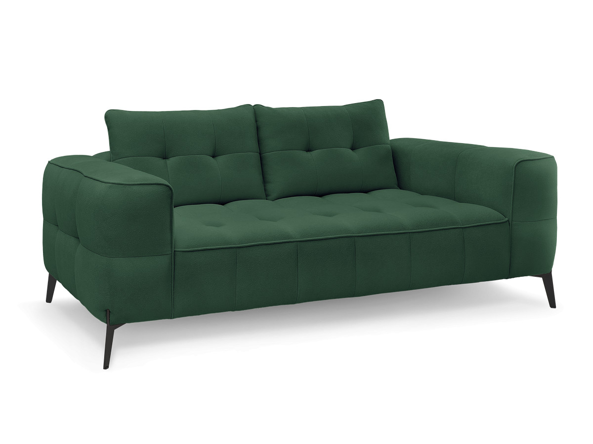 Bobochic Anis Sofa 2-Sitzer Strukturstoff Grün
