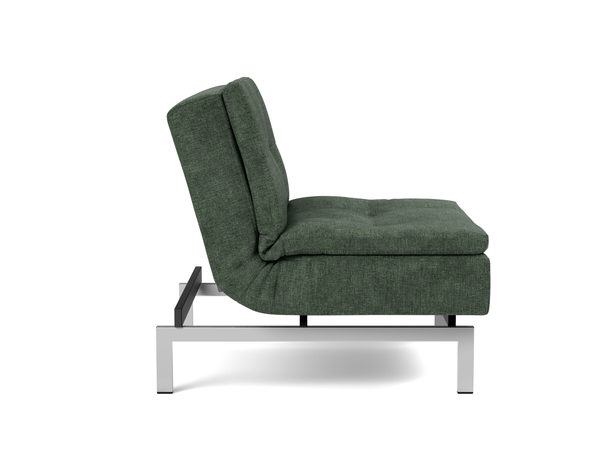 Sessel Dublexo Flachgewebe Avella 281-Pine-Green Beine Chrom