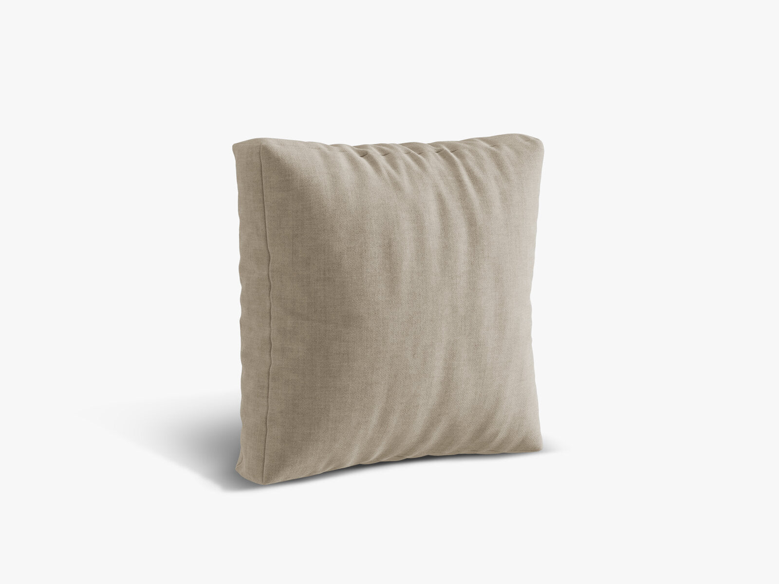 Micadoni Kissen Martina Strukturierter Stoff Boston Helles Beige 65x65