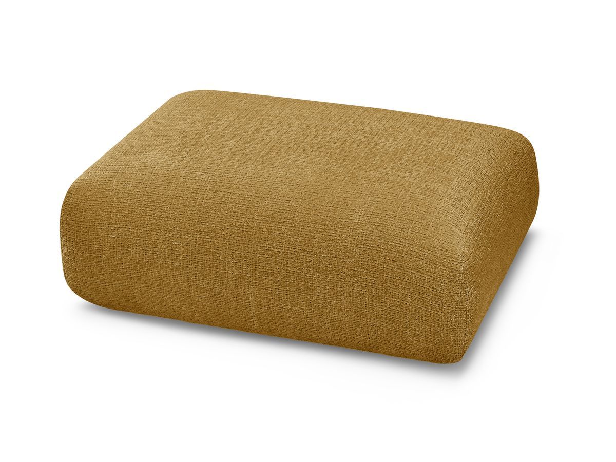 Bobochic Sirius Sofa 1-Sitzer Strukturstoff Gelb